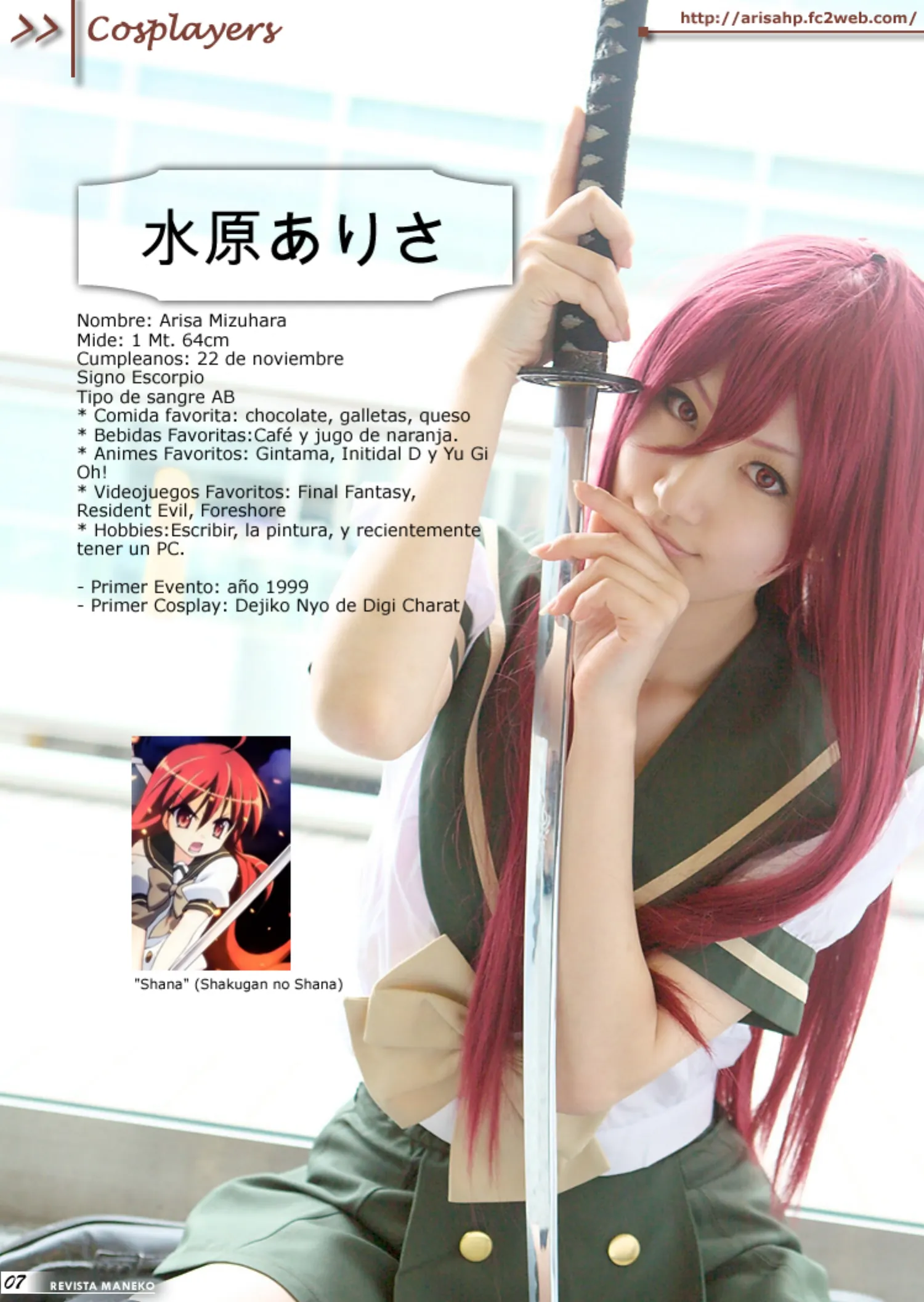 Revista Maneko N°01 página 8