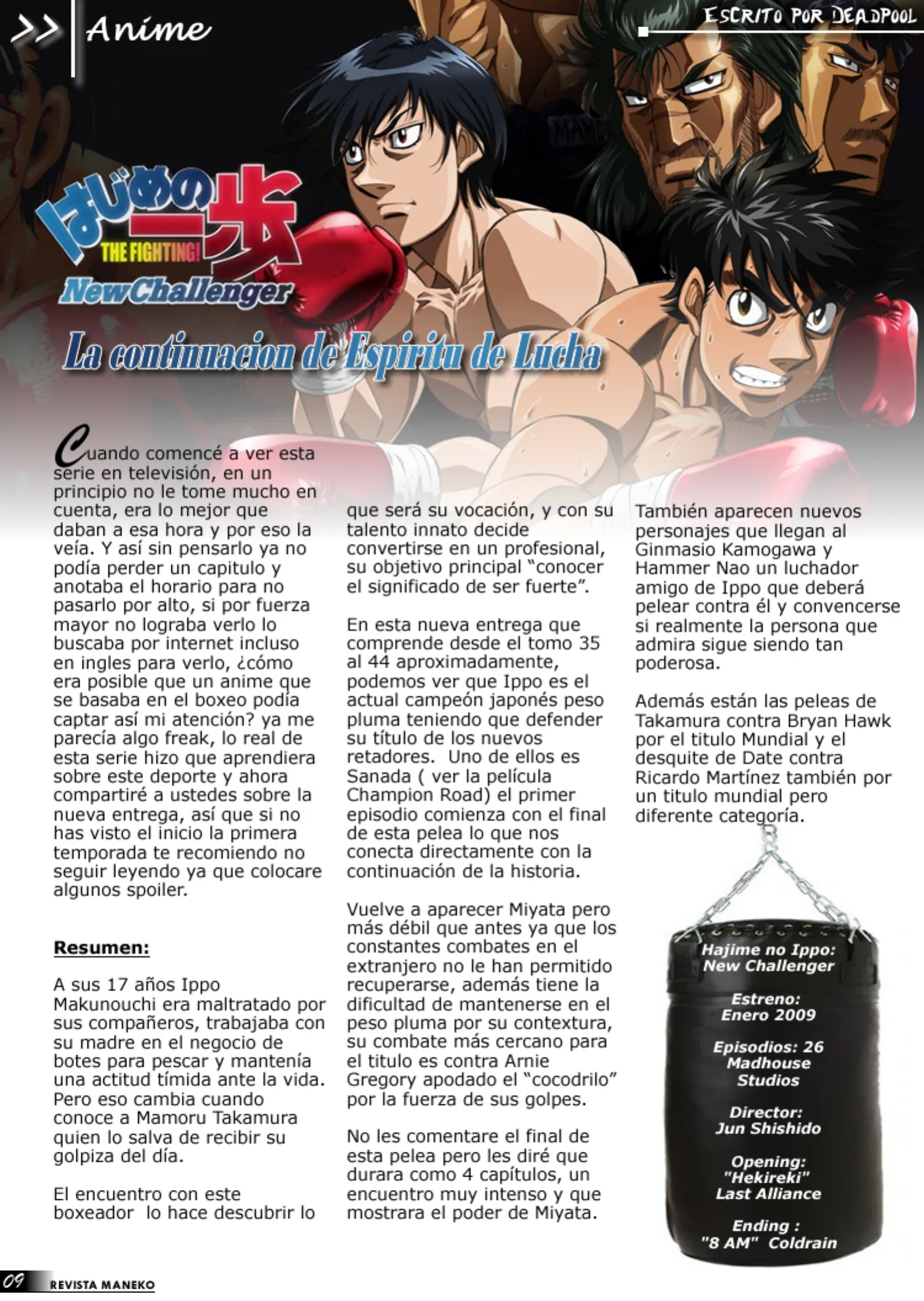 Revista Maneko N°01 página 10