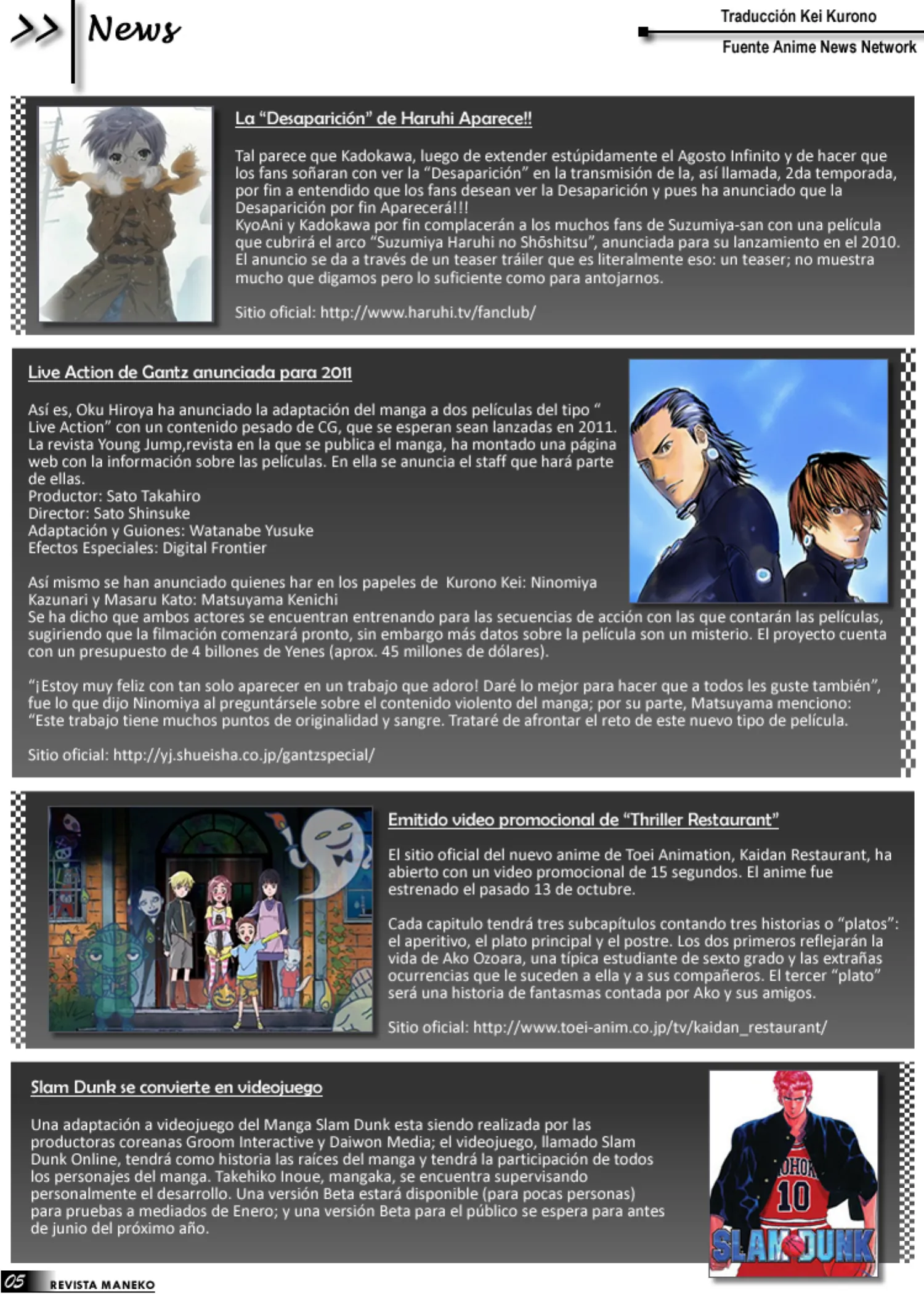 Revista Maneko N°02 página 6