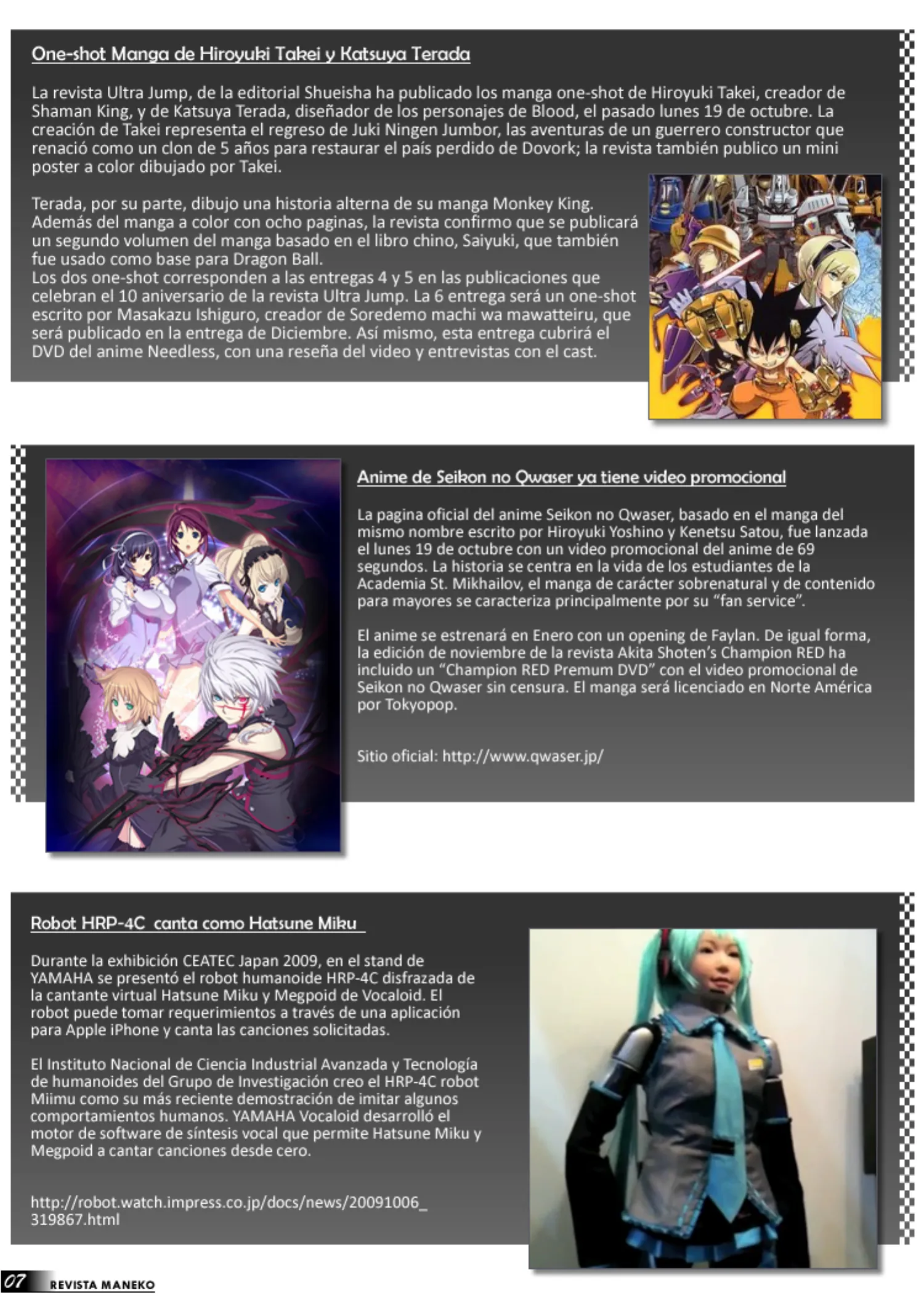 Revista Maneko N°02 página 8