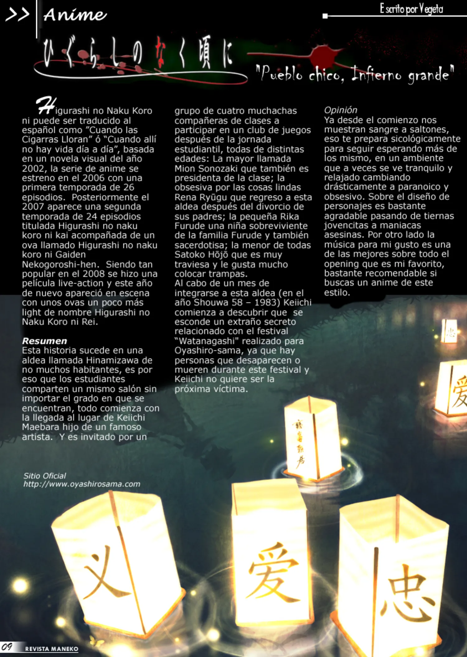 Revista Maneko N°02 página 10