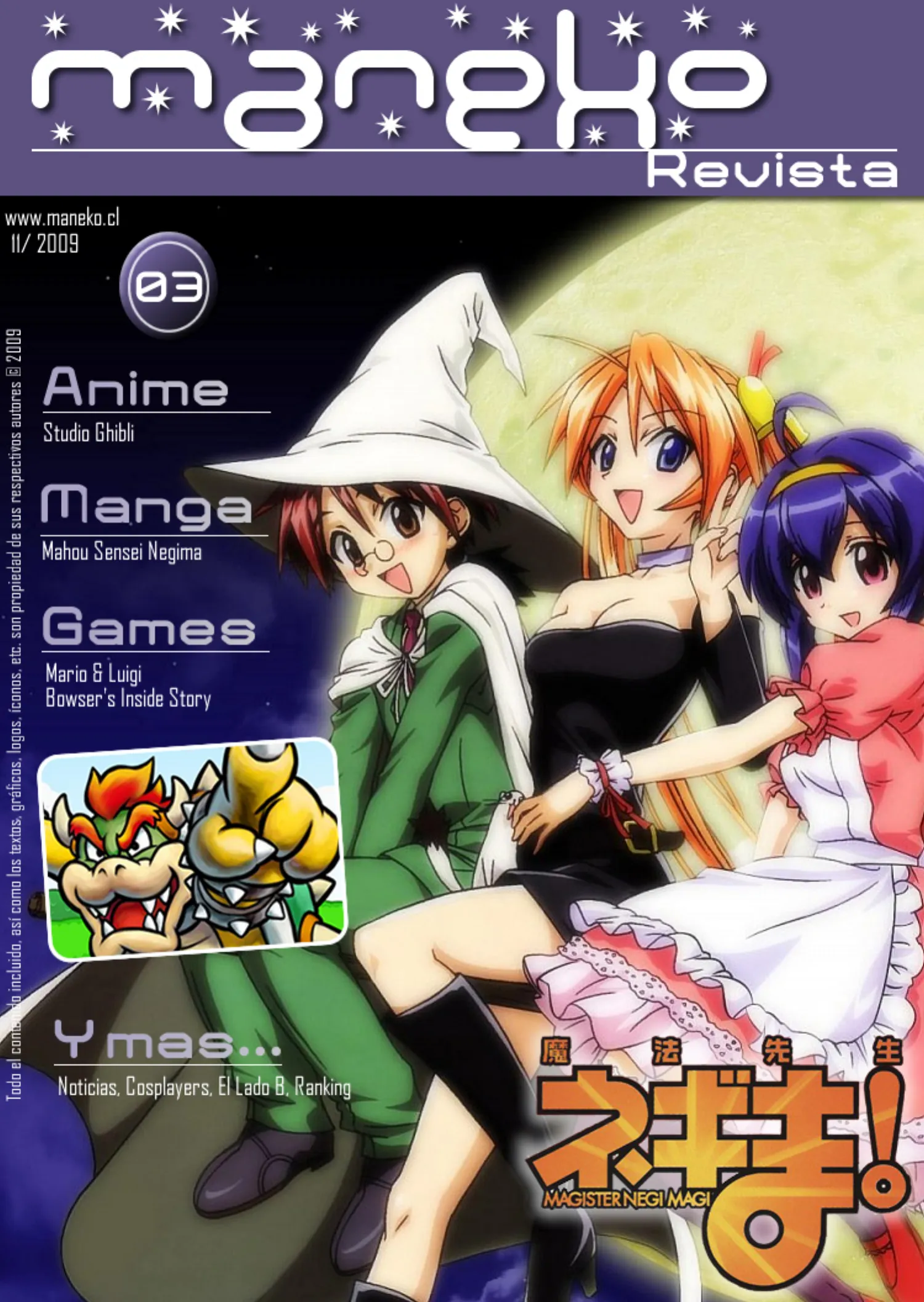 Revista Maneko N°03 página 1