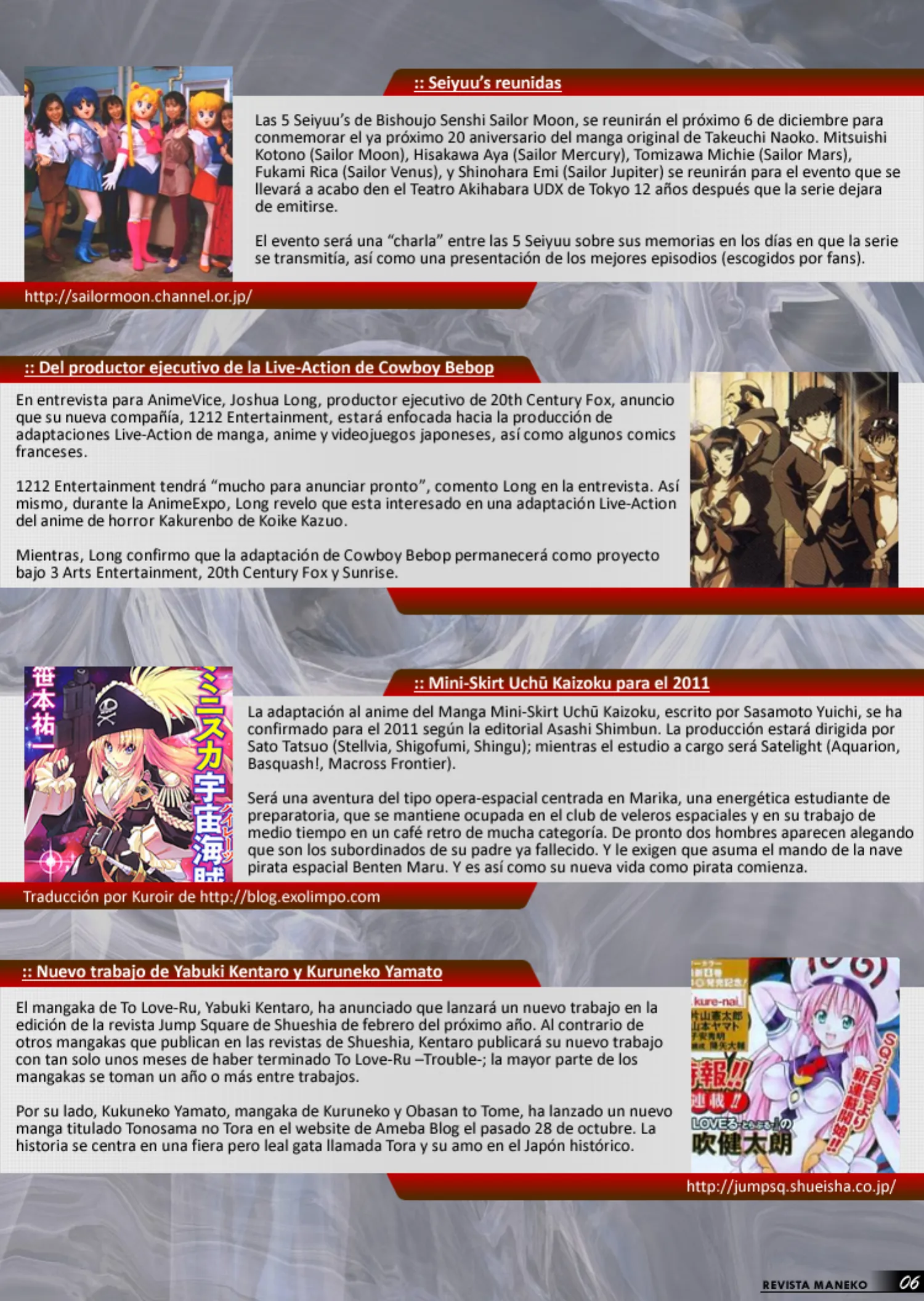 Revista Maneko N°03 página 7