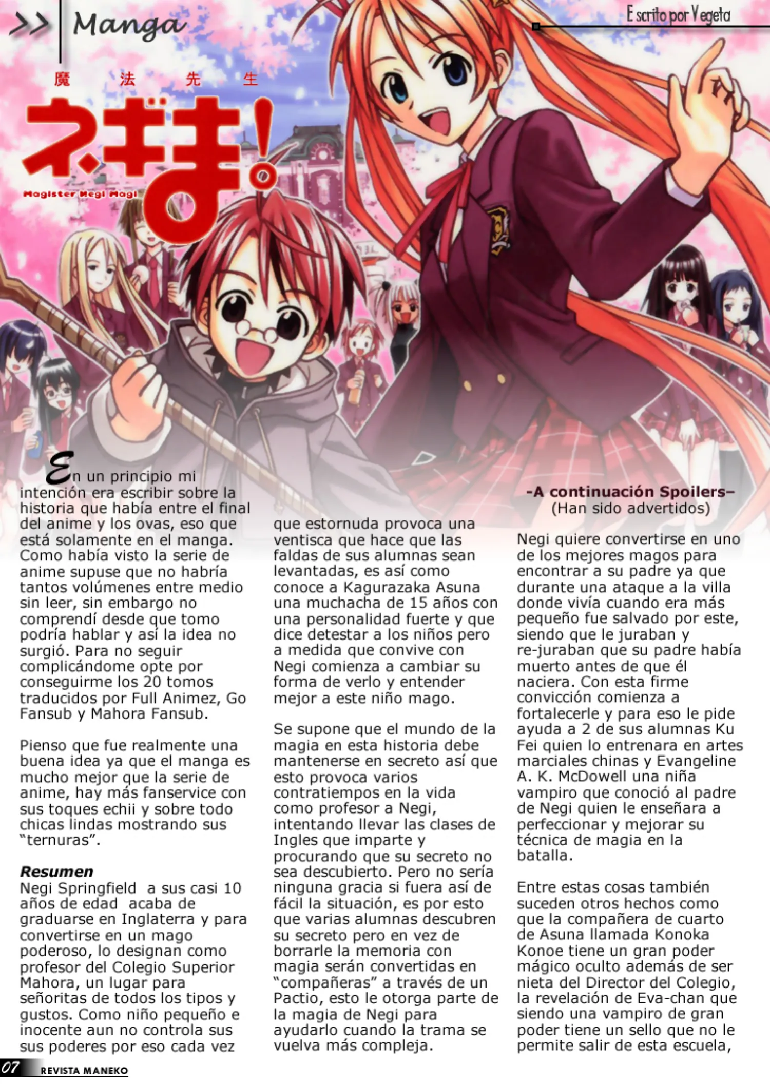 Revista Maneko N°03 página 8