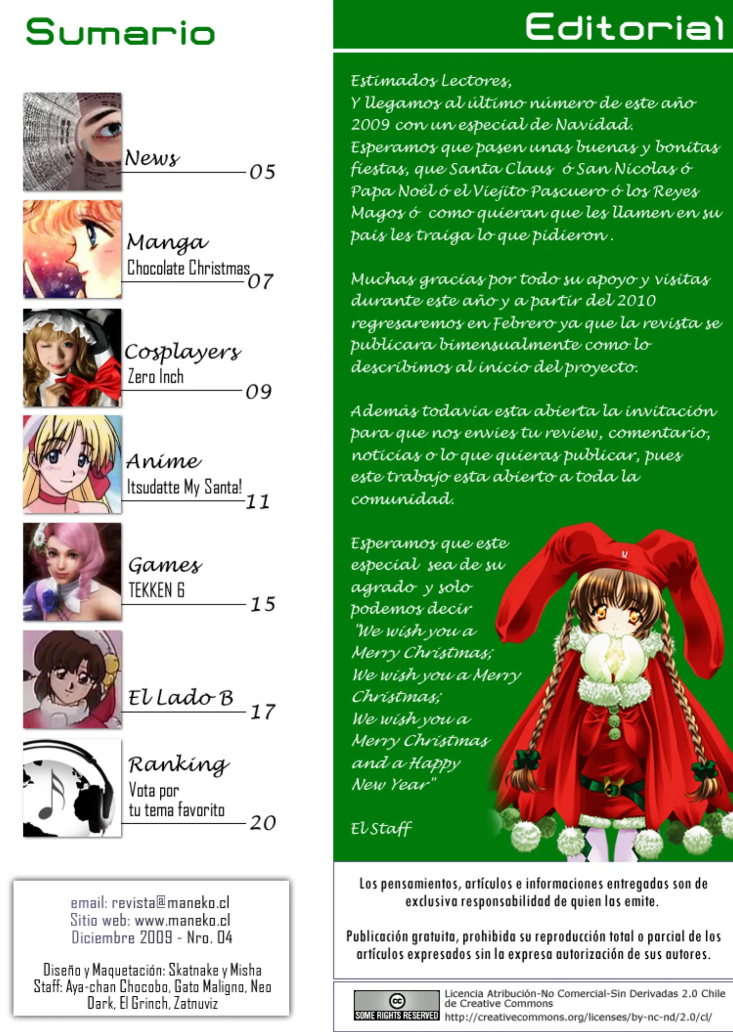Revista Maneko N°04 página 4