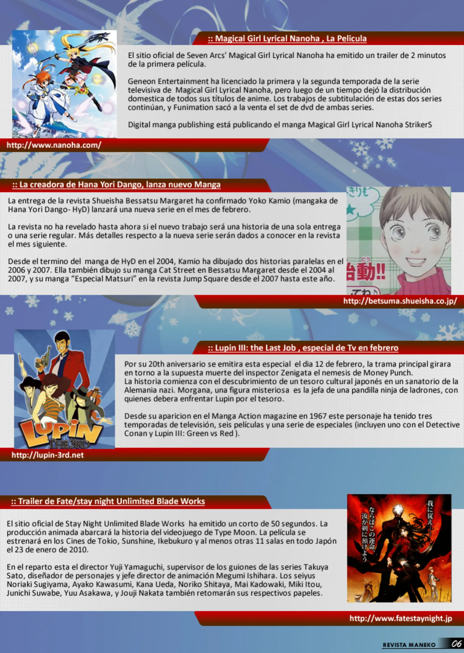 Revista Maneko N°04 página 7