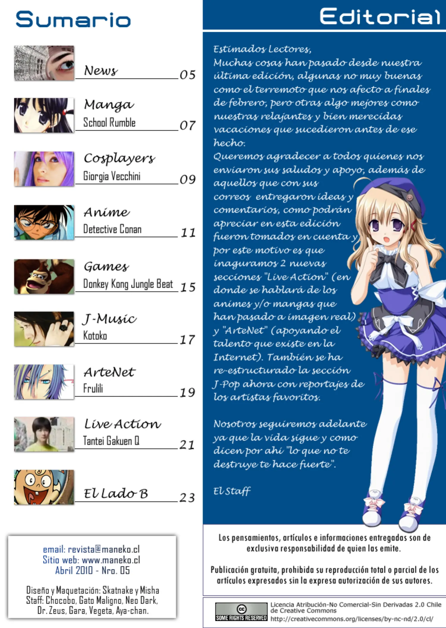 Revista Maneko N°05 página 4