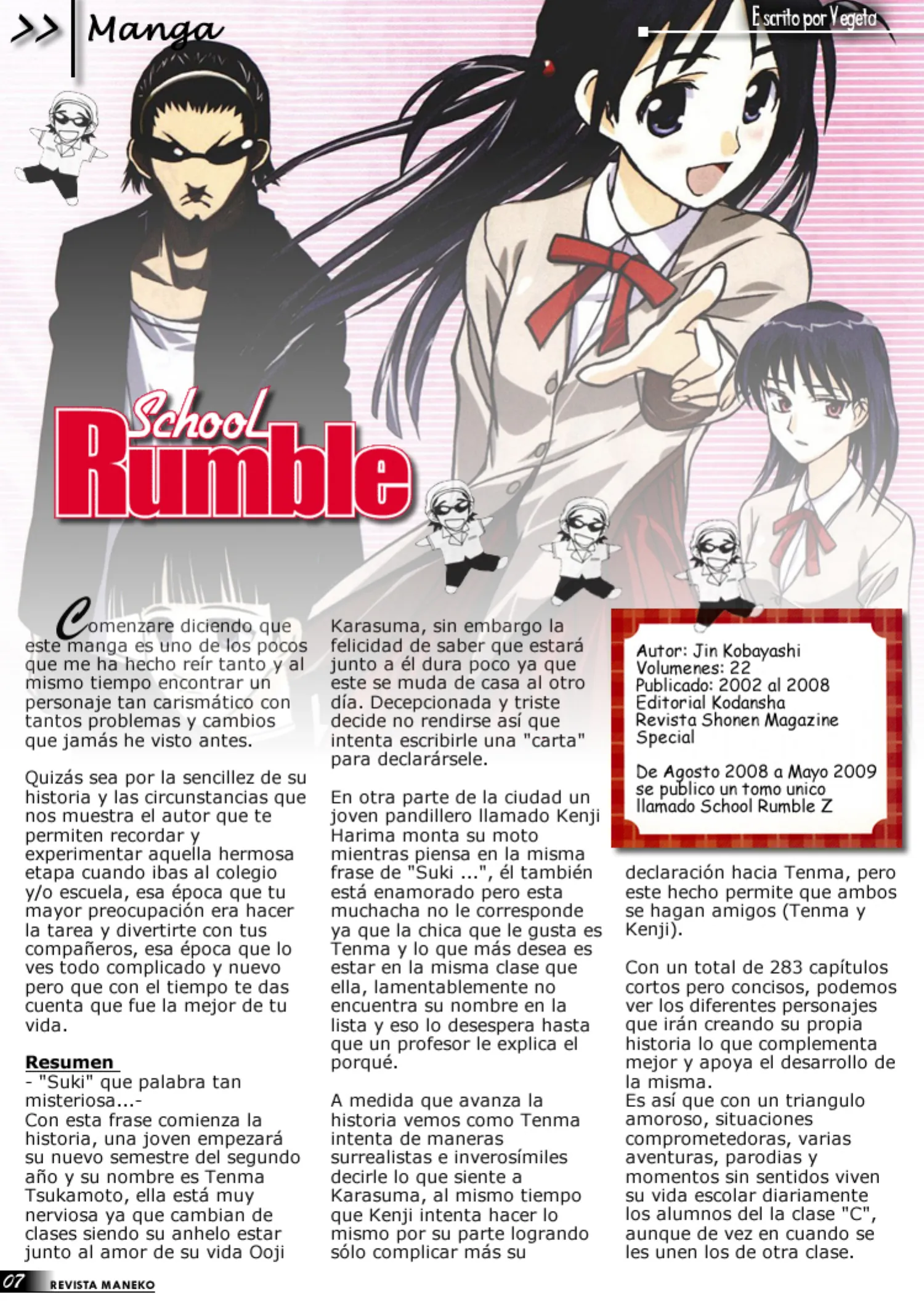 Revista Maneko N°05 página 8