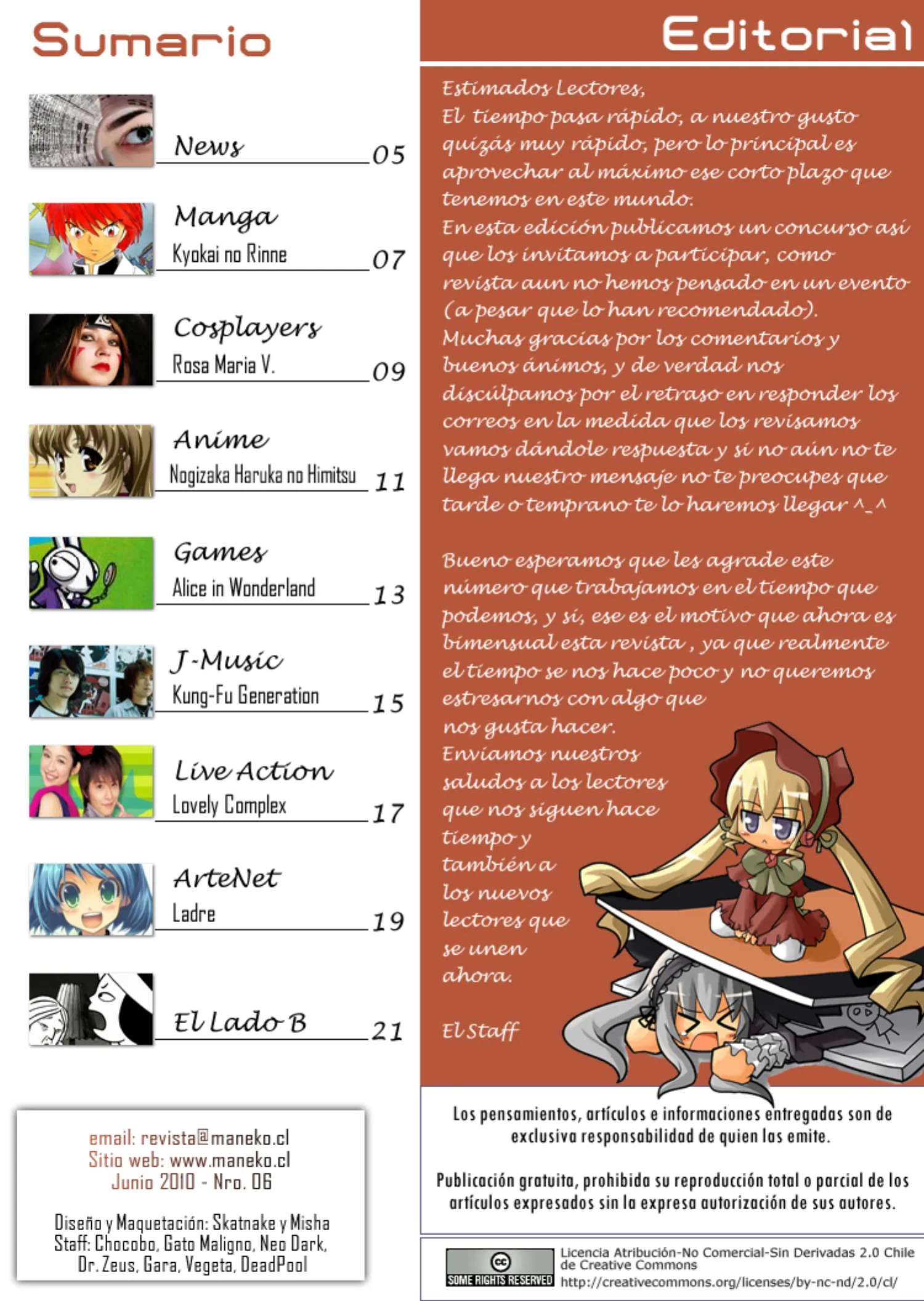 Revista Maneko N°06 página 4