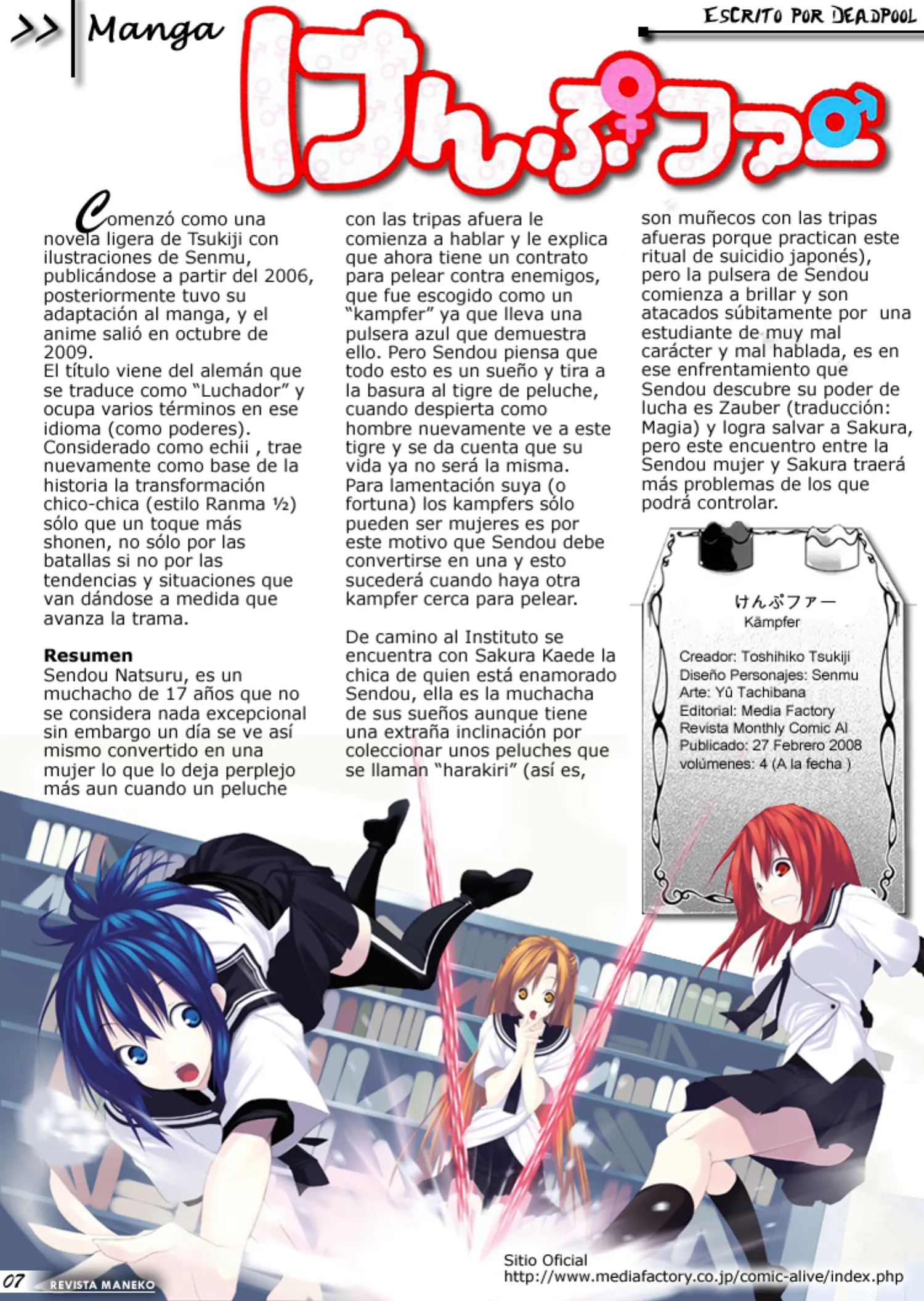 Revista Maneko N°07 página 8