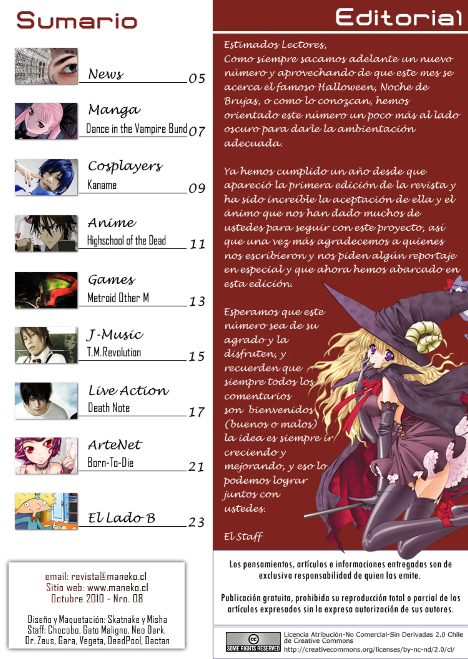 Revista Maneko N°08 página 4