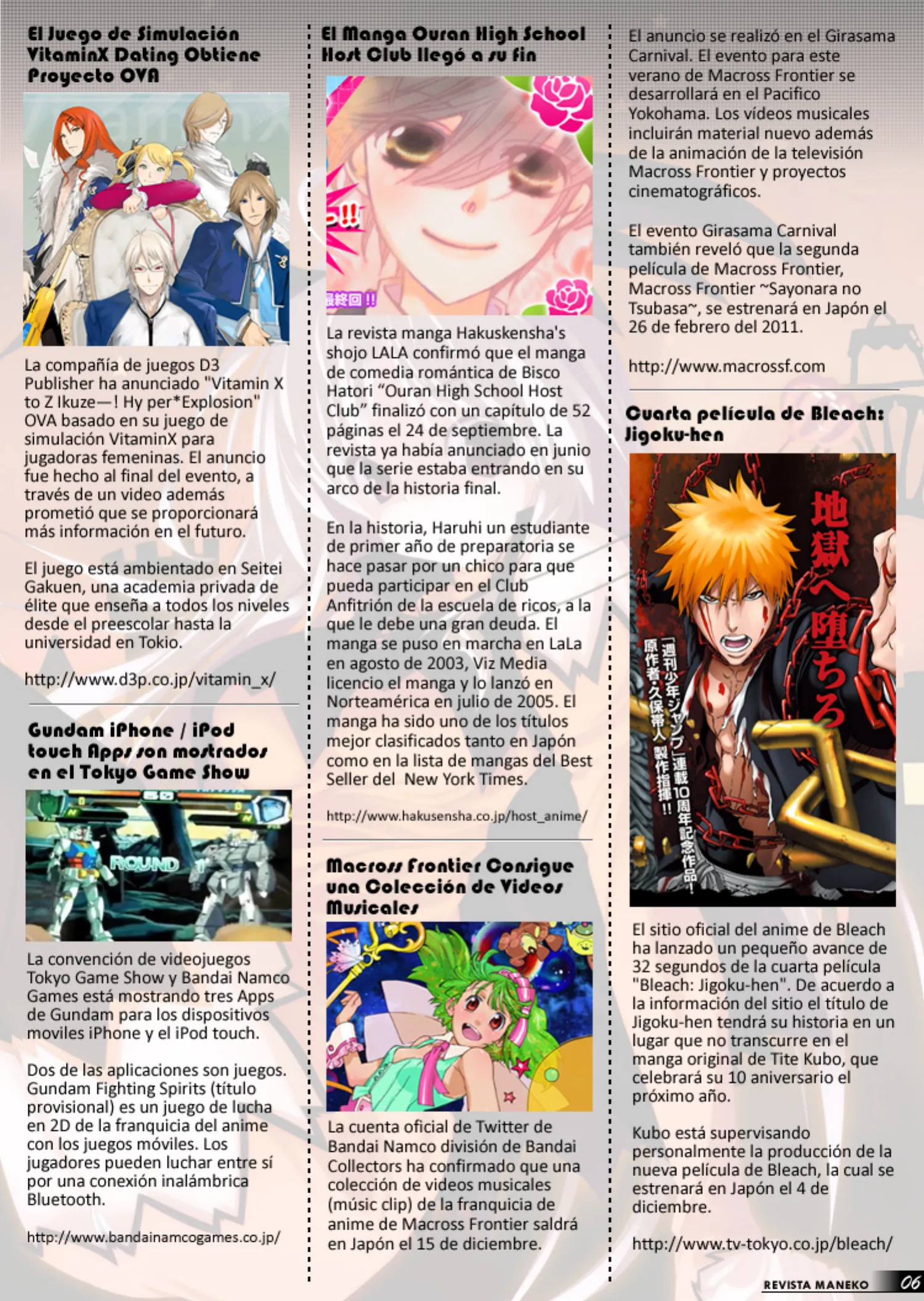 Revista Maneko N°08 página 7