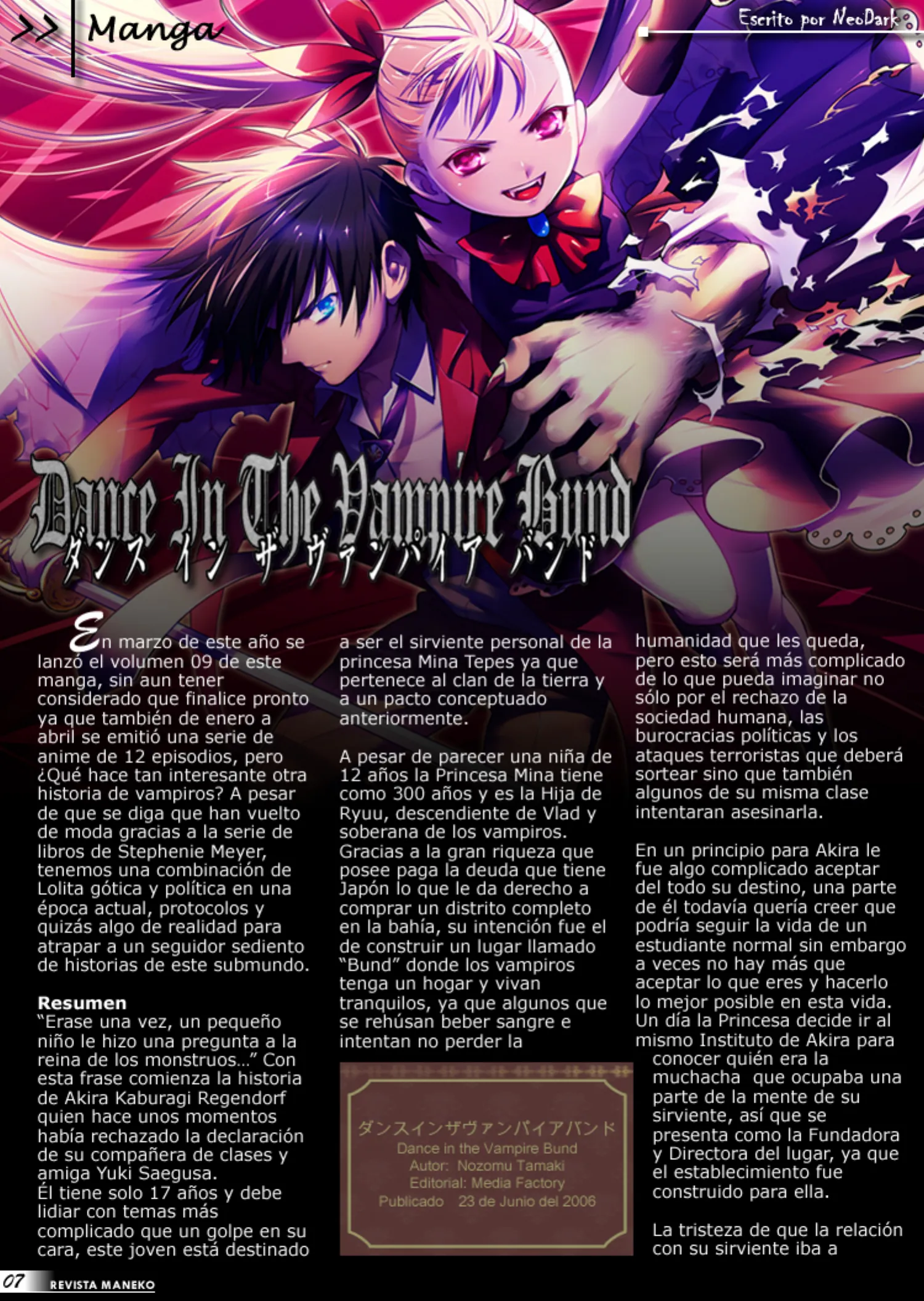 Revista Maneko N°08 página 8