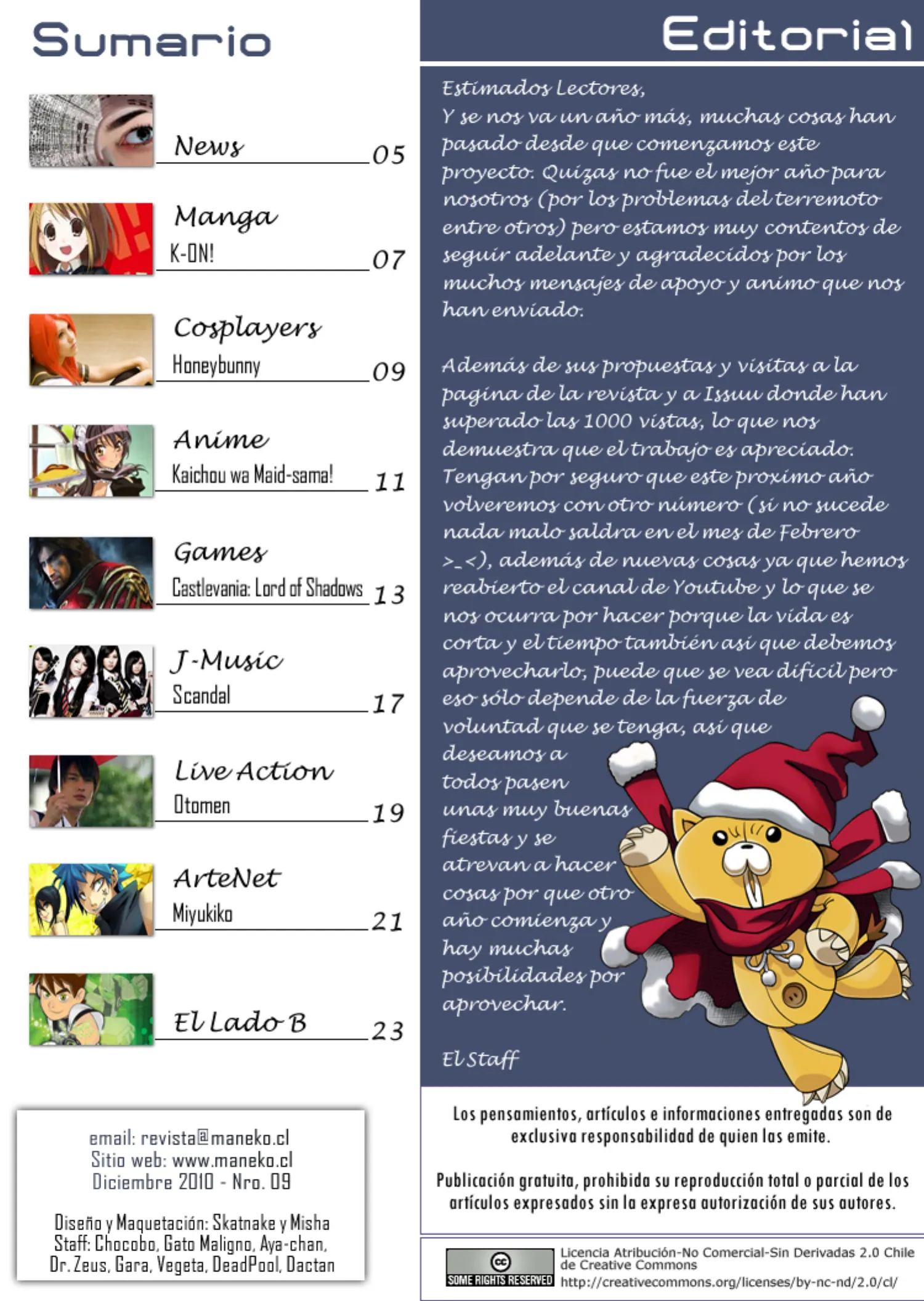 Revista Maneko N°09 página 4