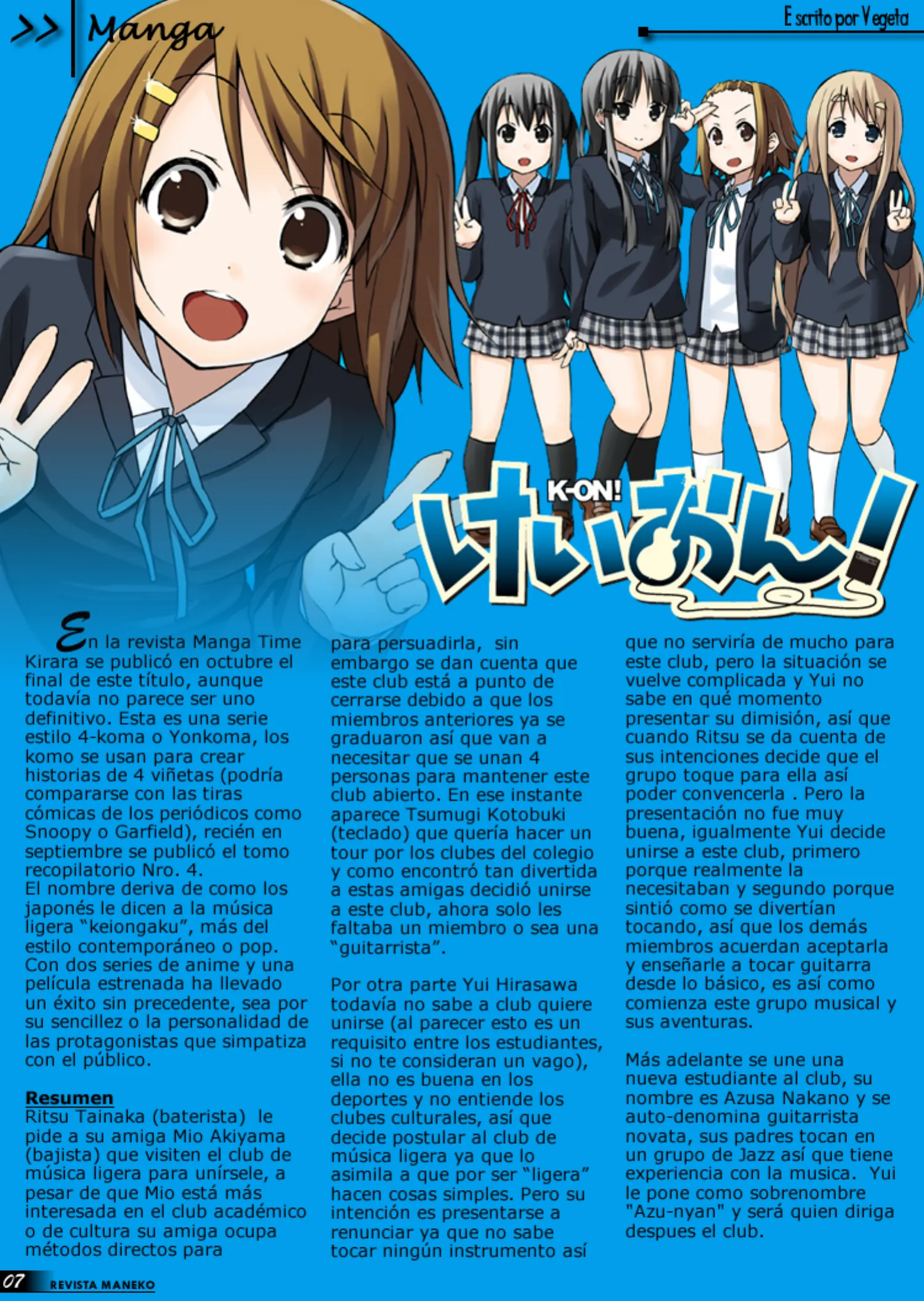 Revista Maneko N°09 página 8
