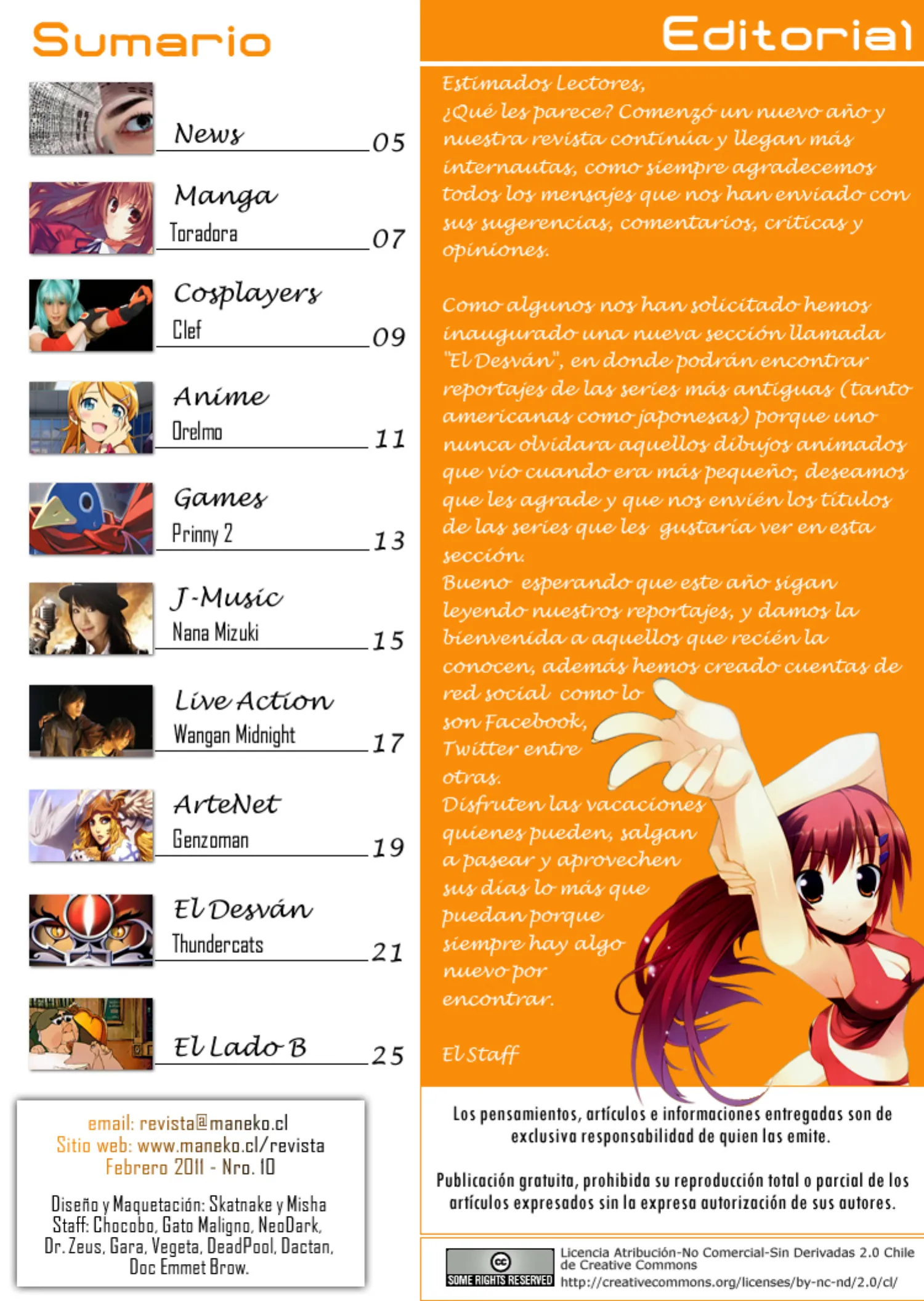 Revista Maneko N°10 página 4