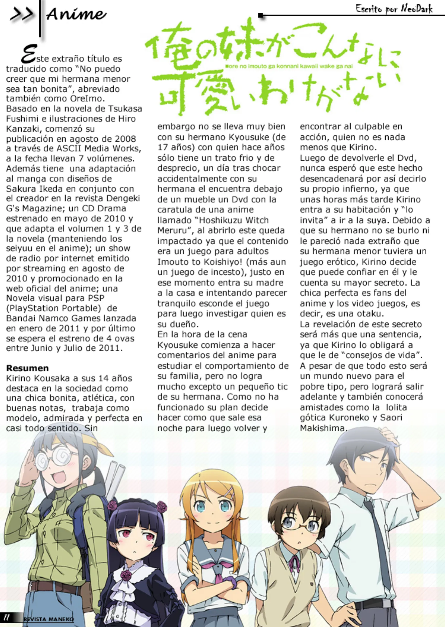 Revista Maneko N°10 página 12