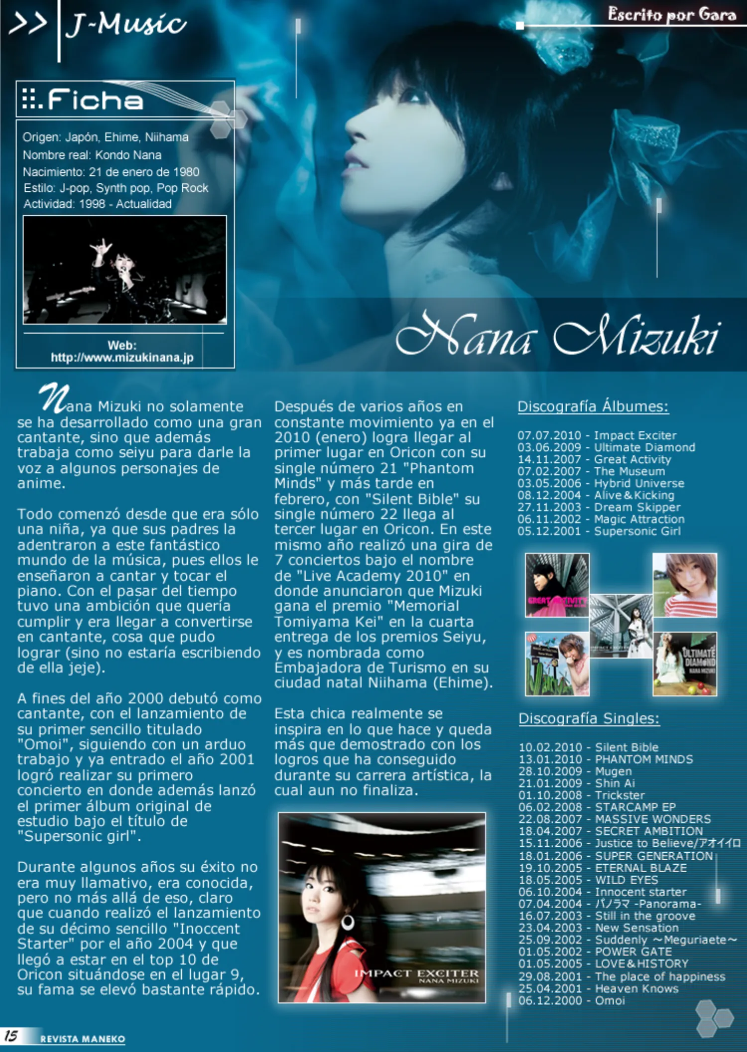 Revista Maneko N°10 página 16