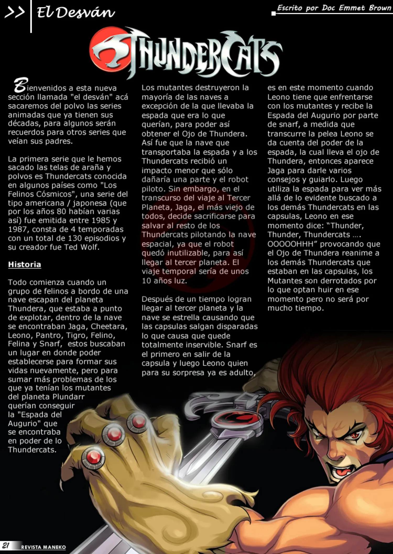 Revista Maneko N°10 página 22