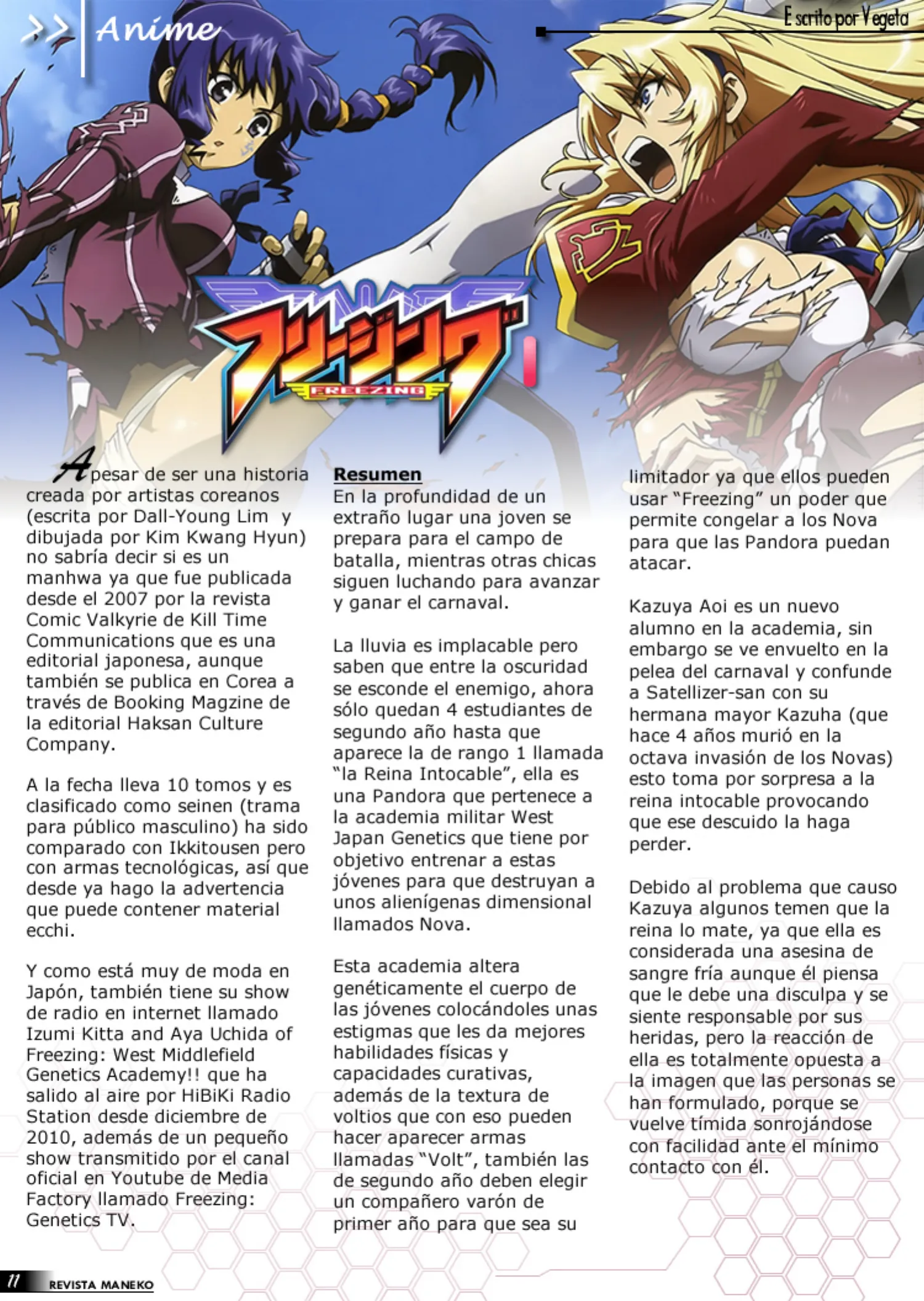 Revista Maneko N°11 página 12