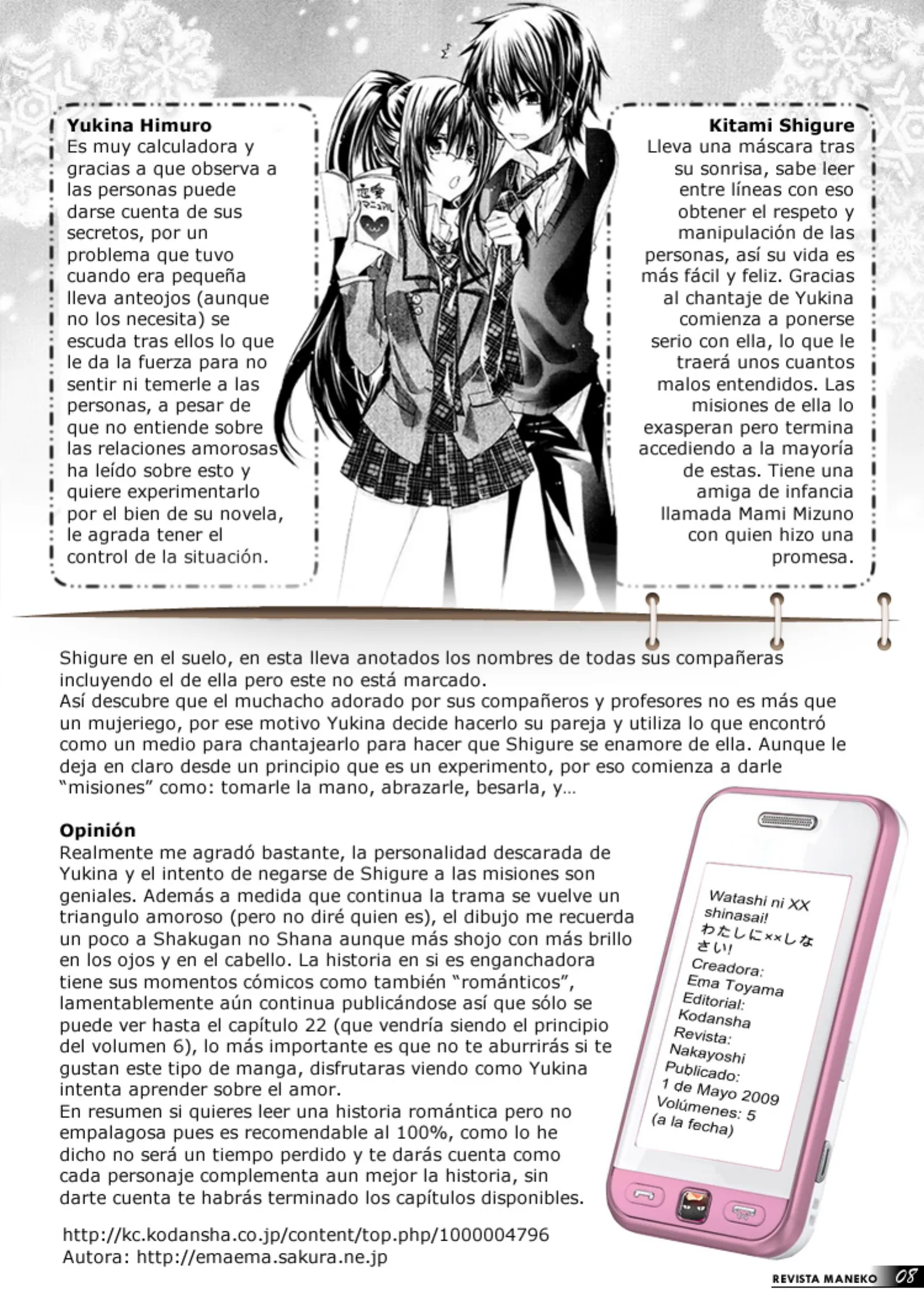 Revista Maneko N°12 página 9