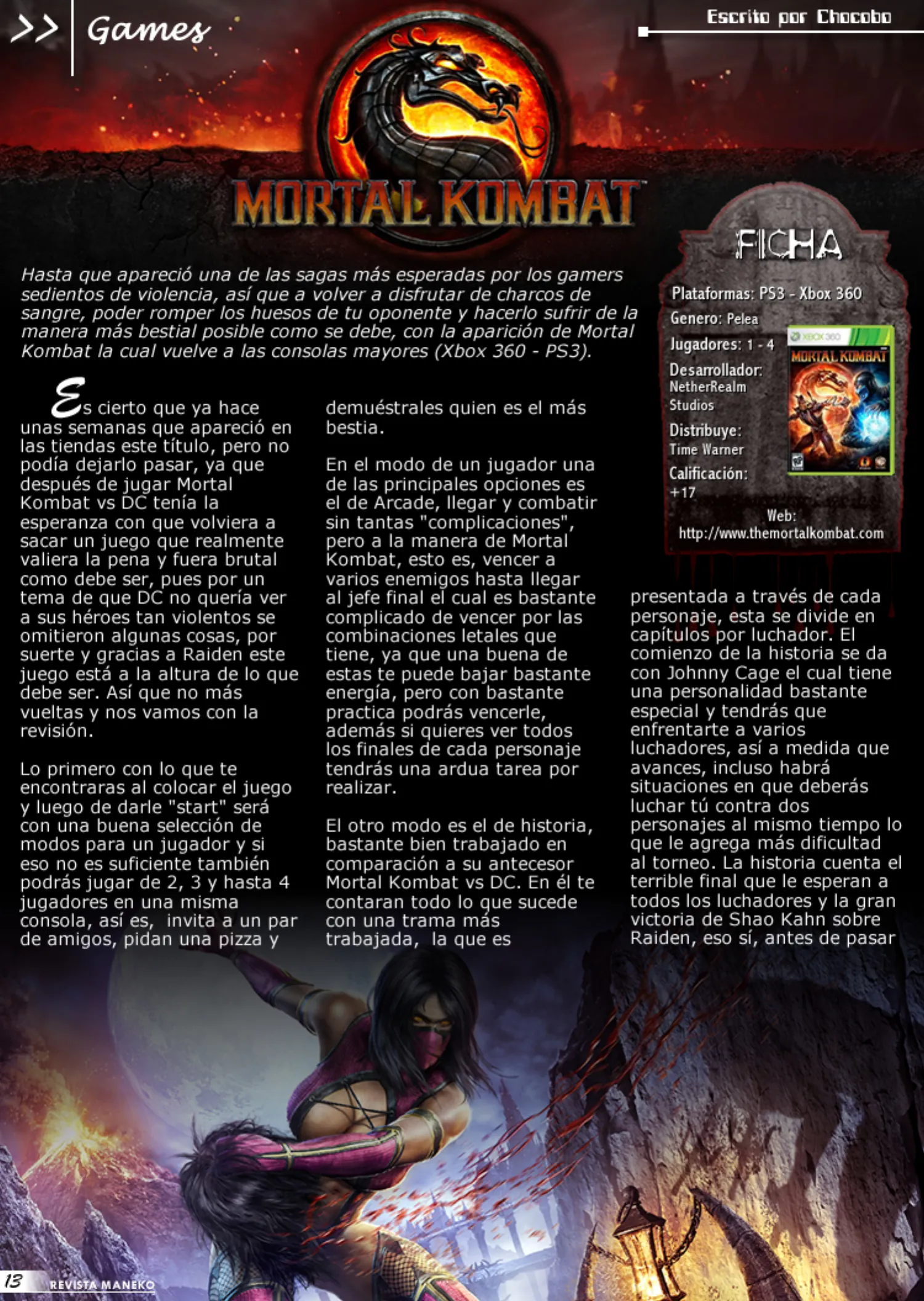 Revista Maneko N°12 página 14