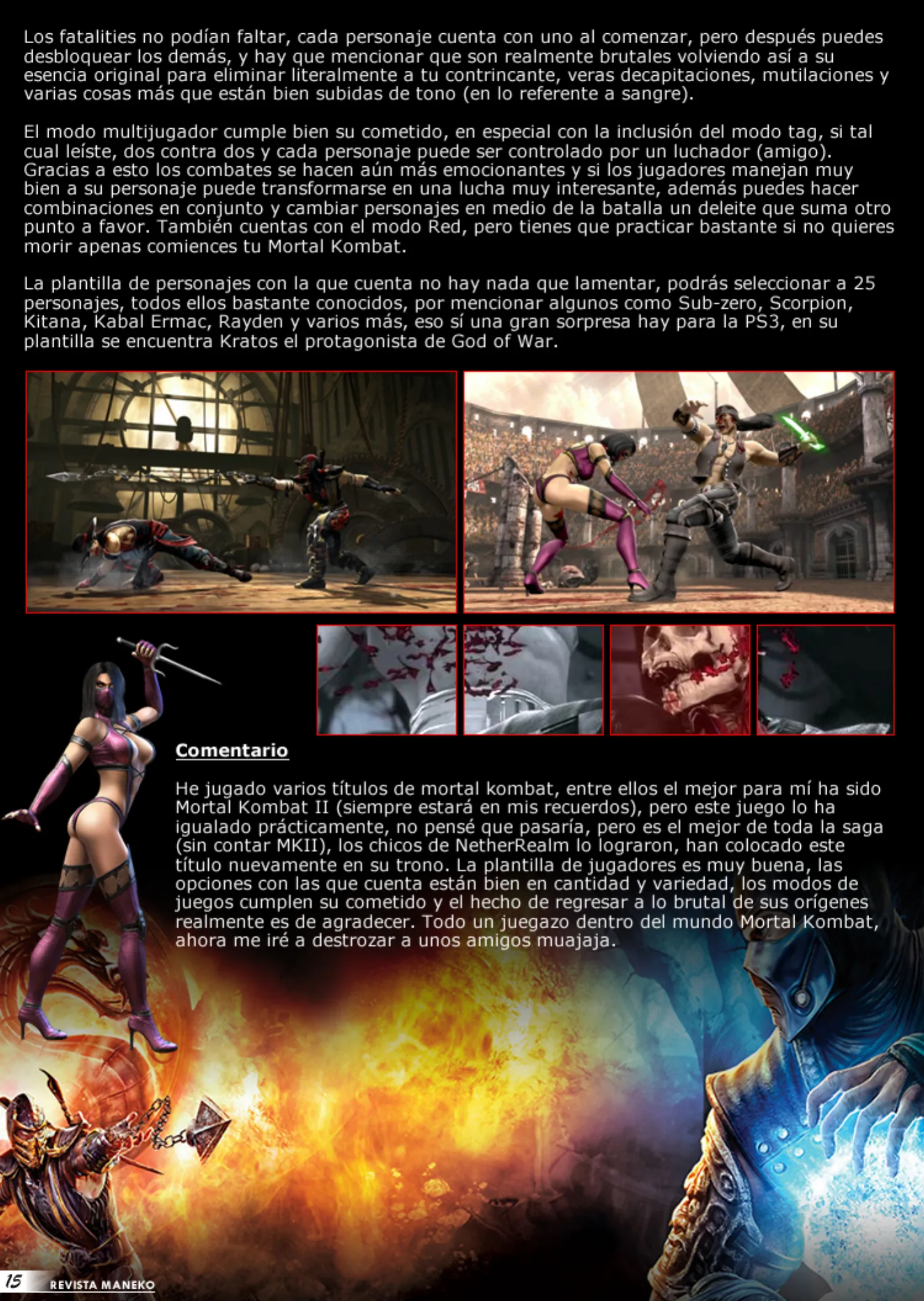 Revista Maneko N°12 página 16