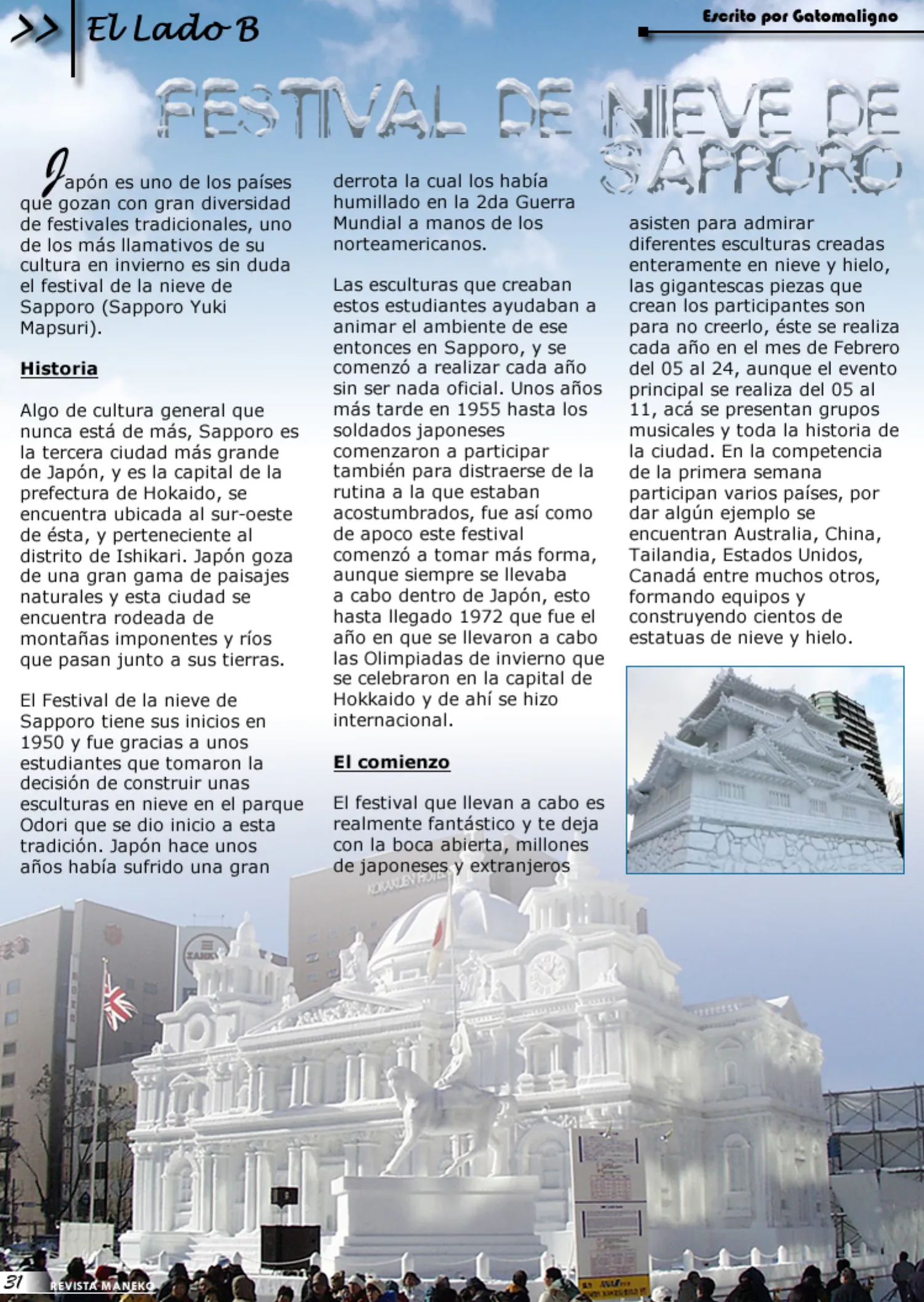 Revista Maneko N°12 página 32