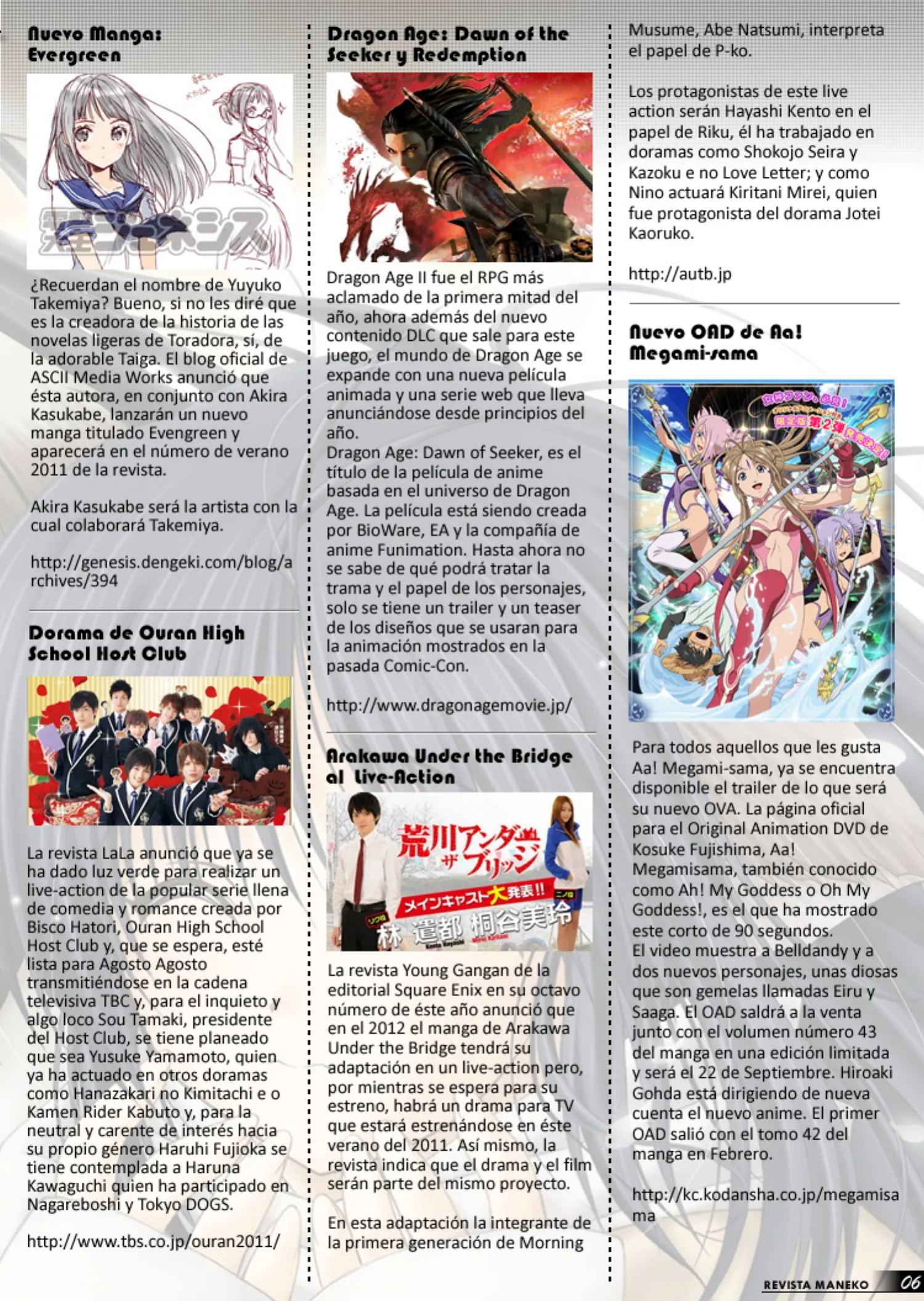 Revista Maneko N°13 página 7