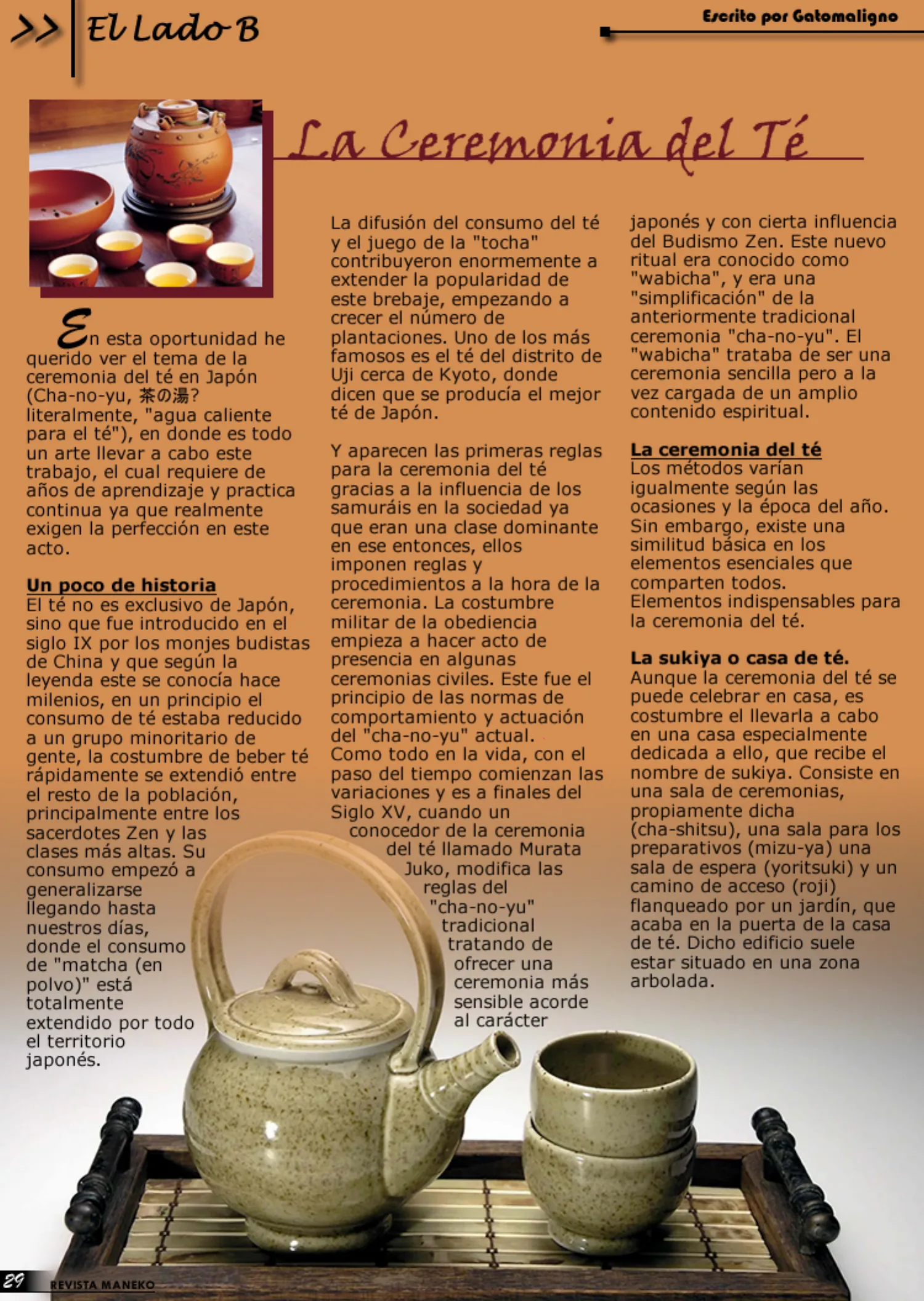 Revista Maneko N°13 página 30