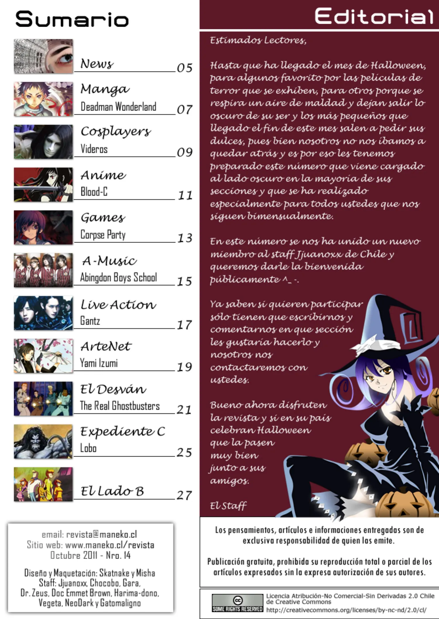 Revista Maneko N°14 página 4
