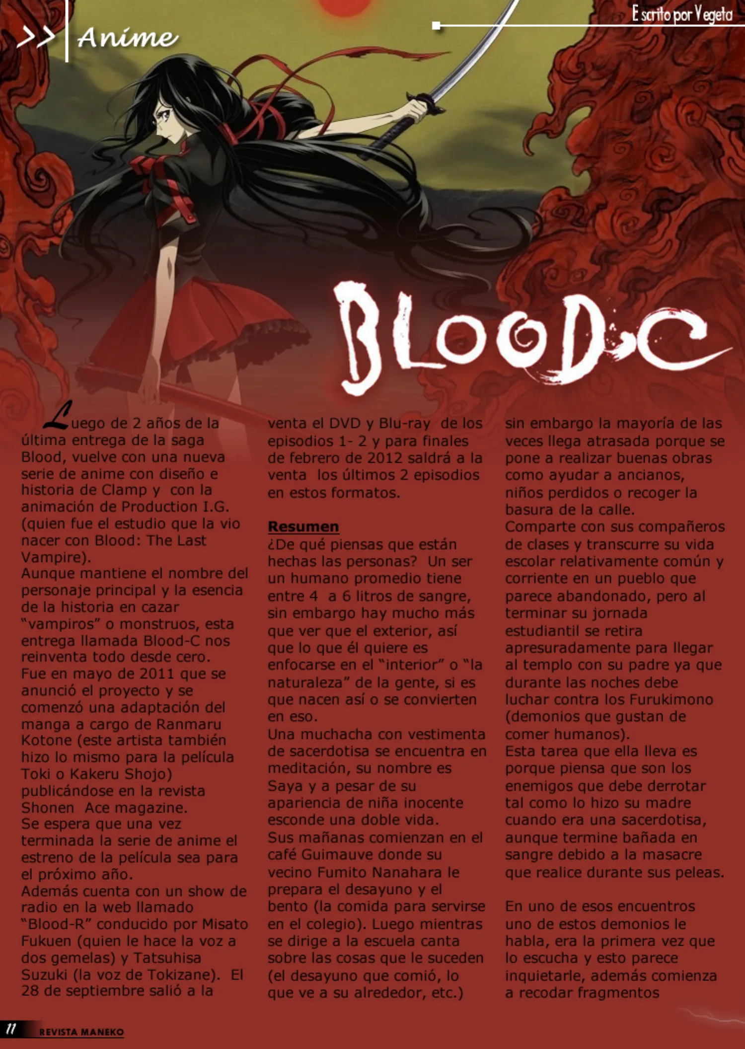 Revista Maneko N°14 página 12