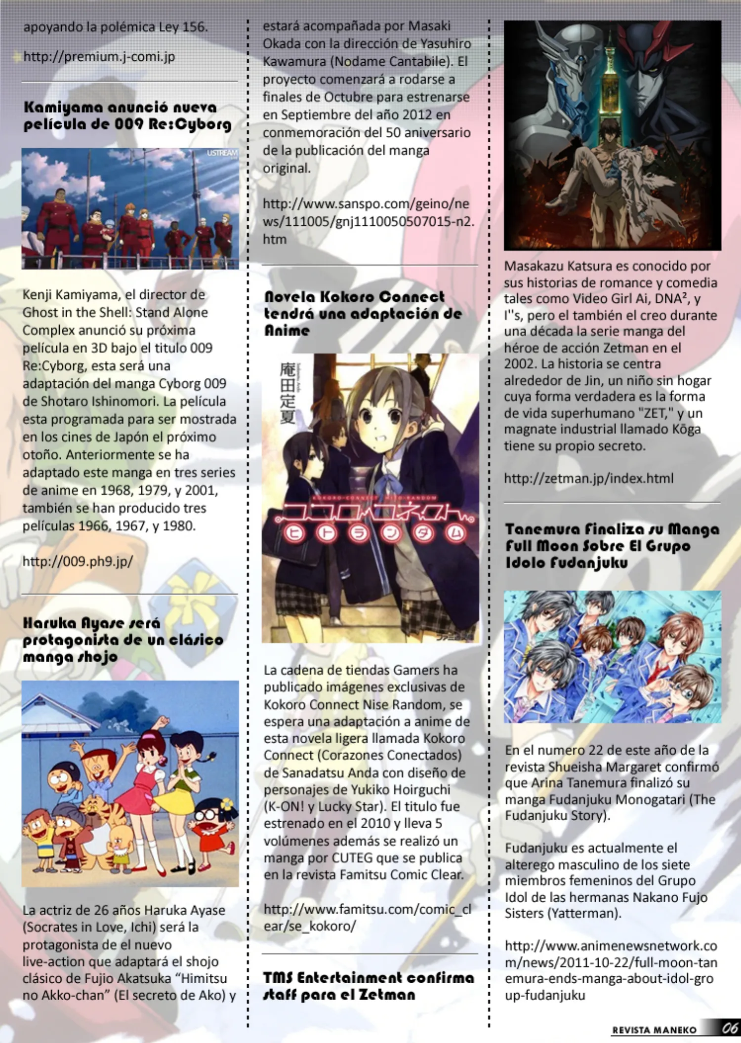 Revista Maneko N°15 página 7