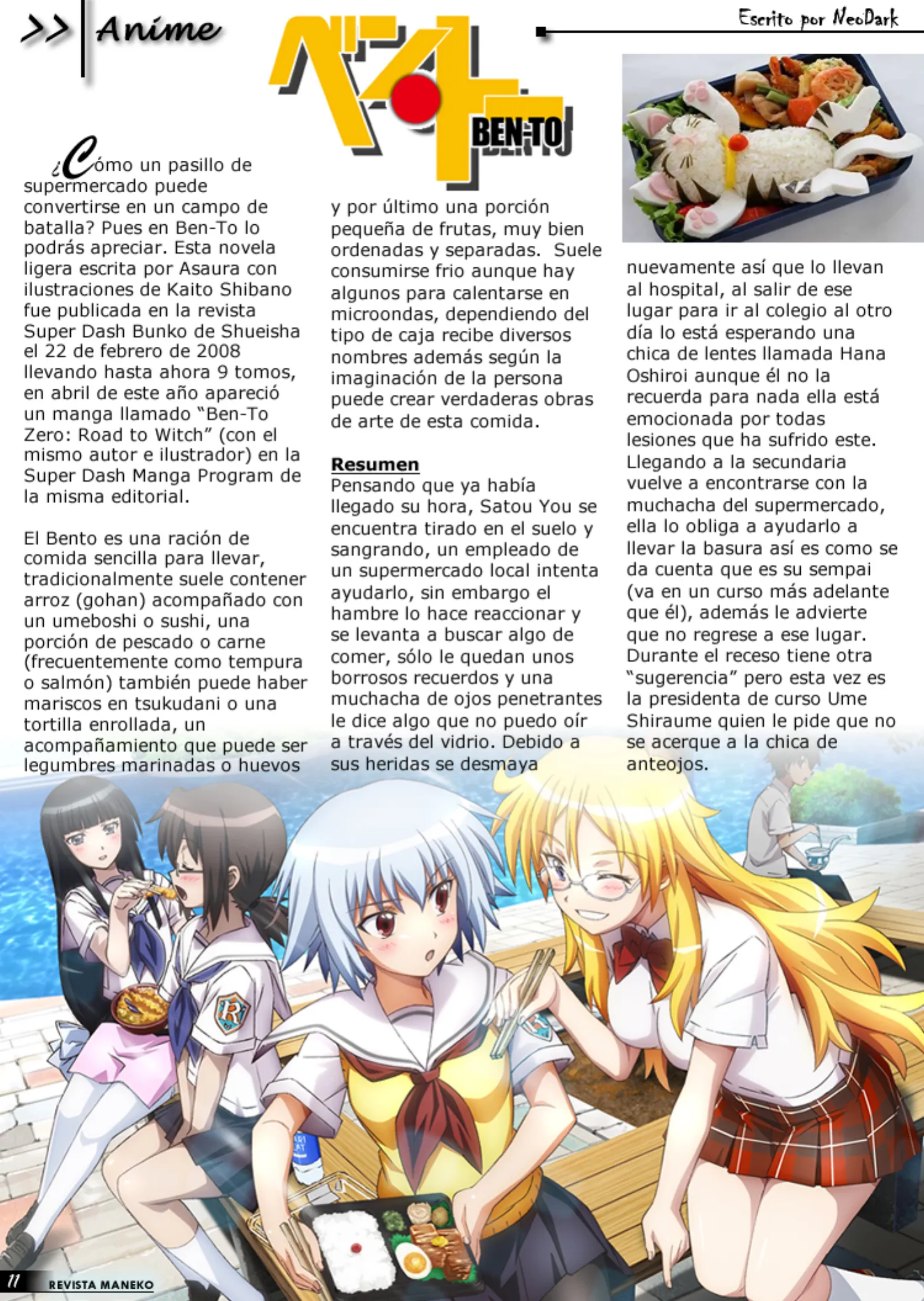 Revista Maneko N°15 página 12