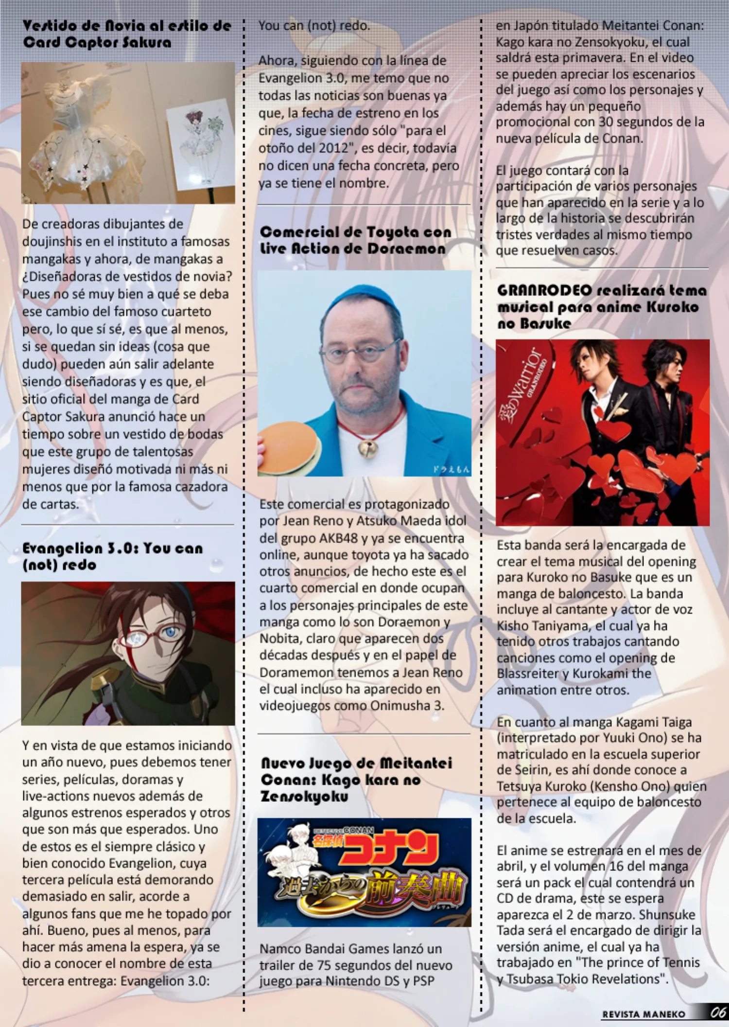 Revista Maneko N°16 página 7