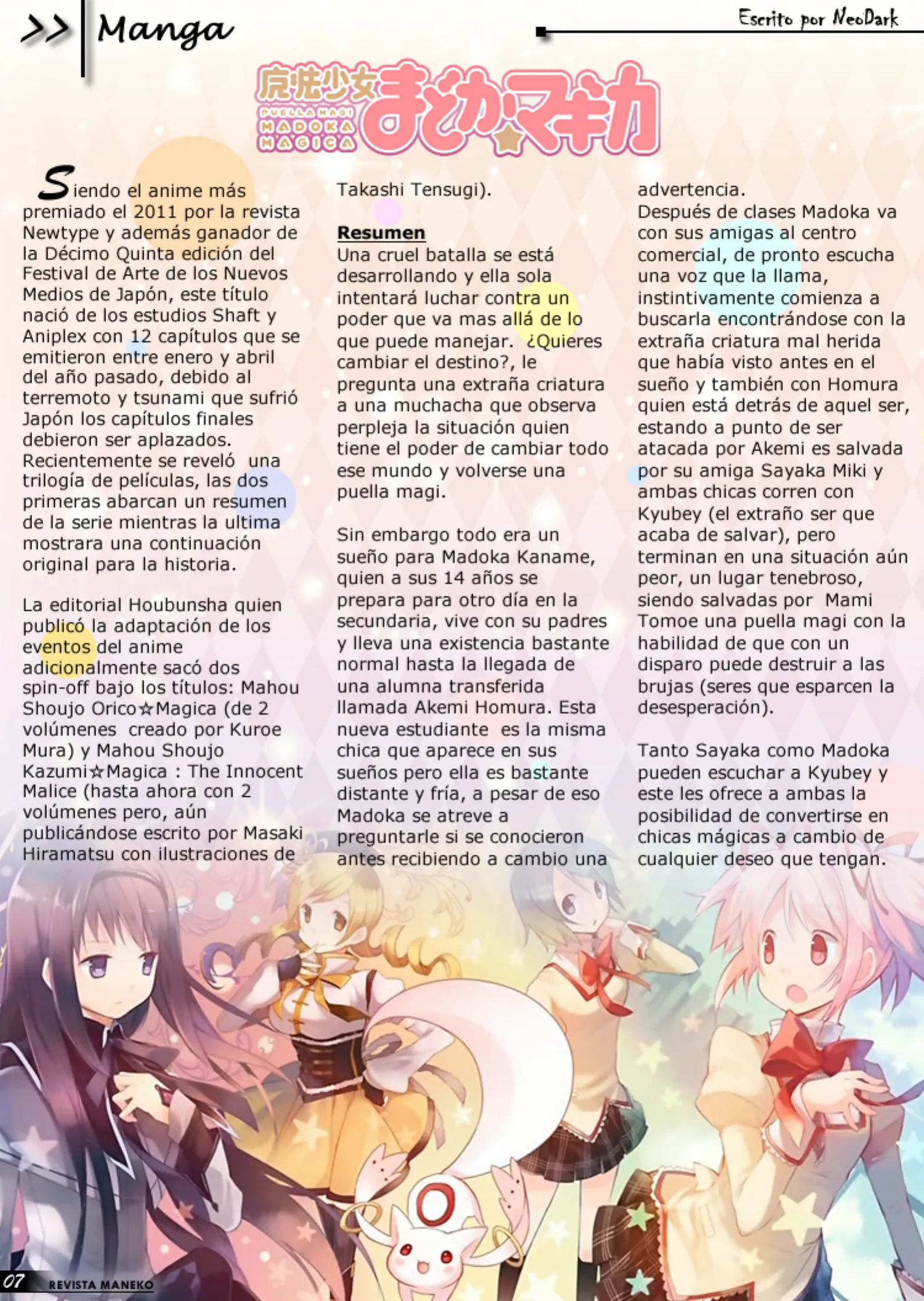 Revista Maneko N°16 página 8