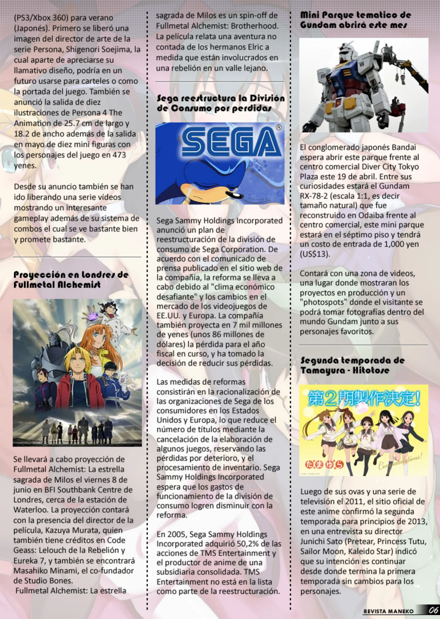 Revista Maneko N°17 página 7