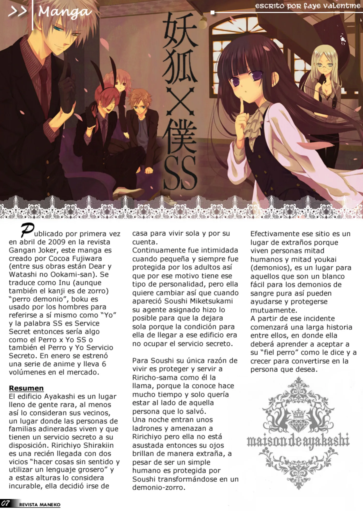 Revista Maneko N°17 página 8