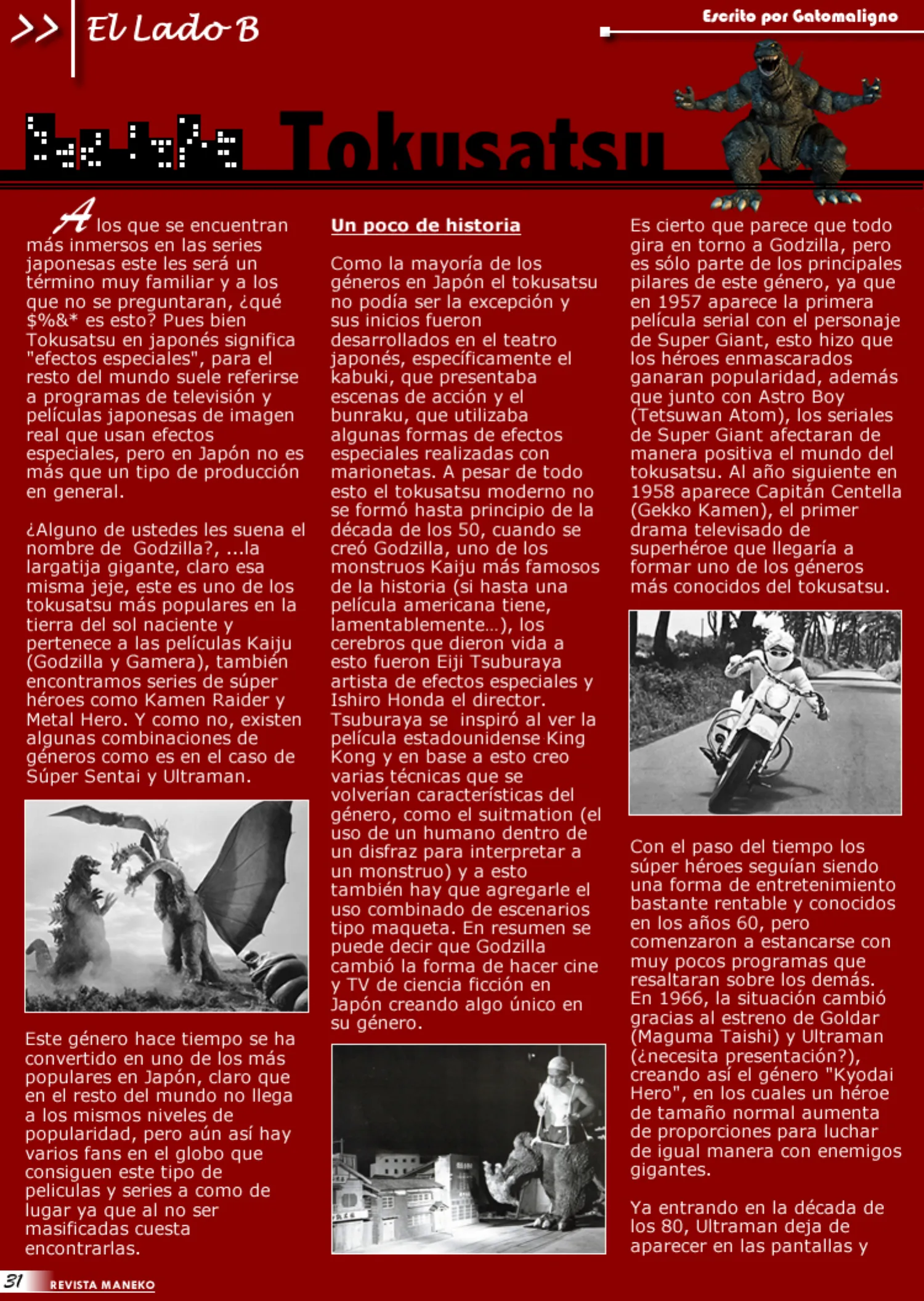 Revista Maneko N°17 página 32