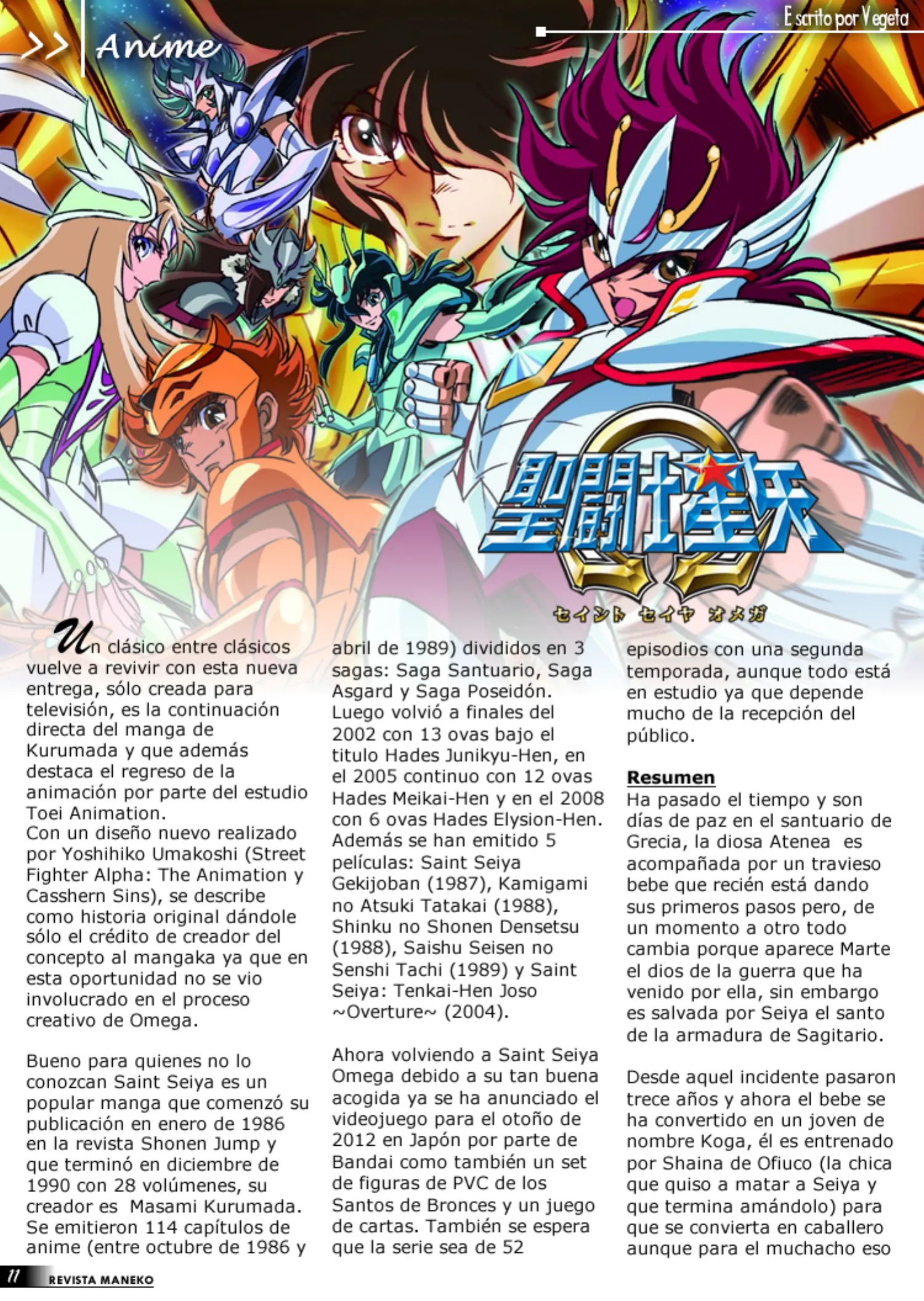 Revista Maneko N°18 página 12