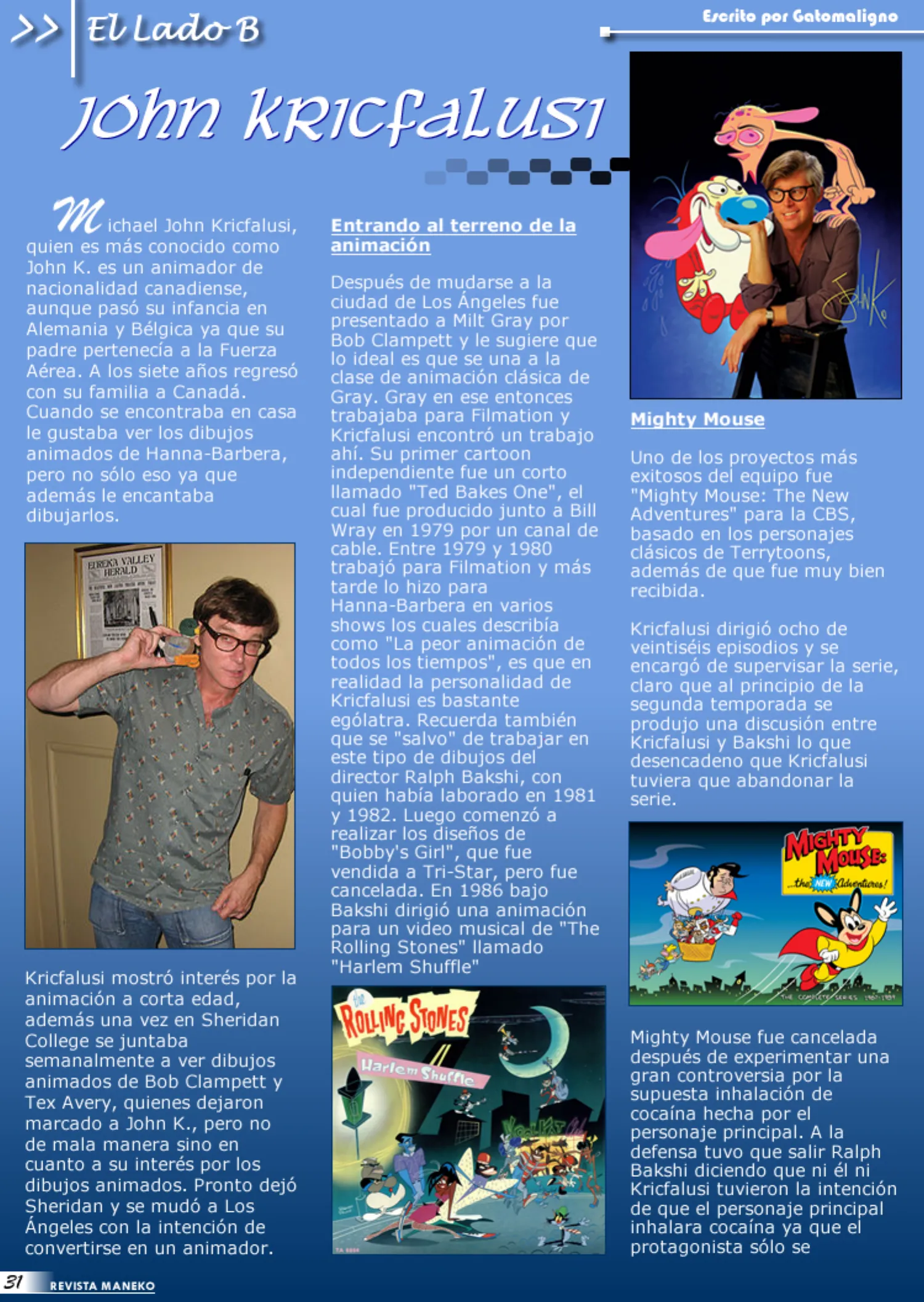 Revista Maneko N°18 página 32