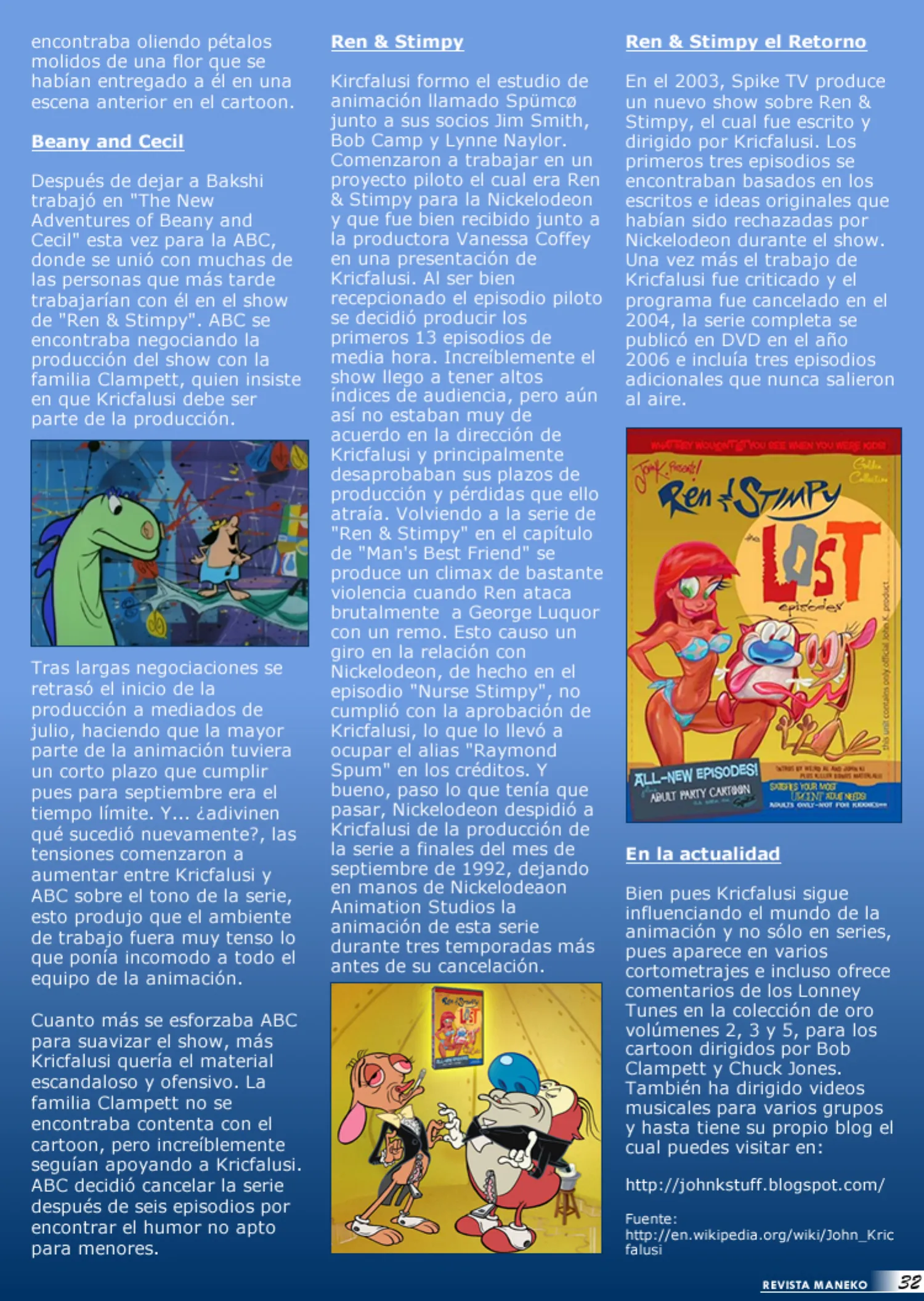 Revista Maneko N°18 página 33