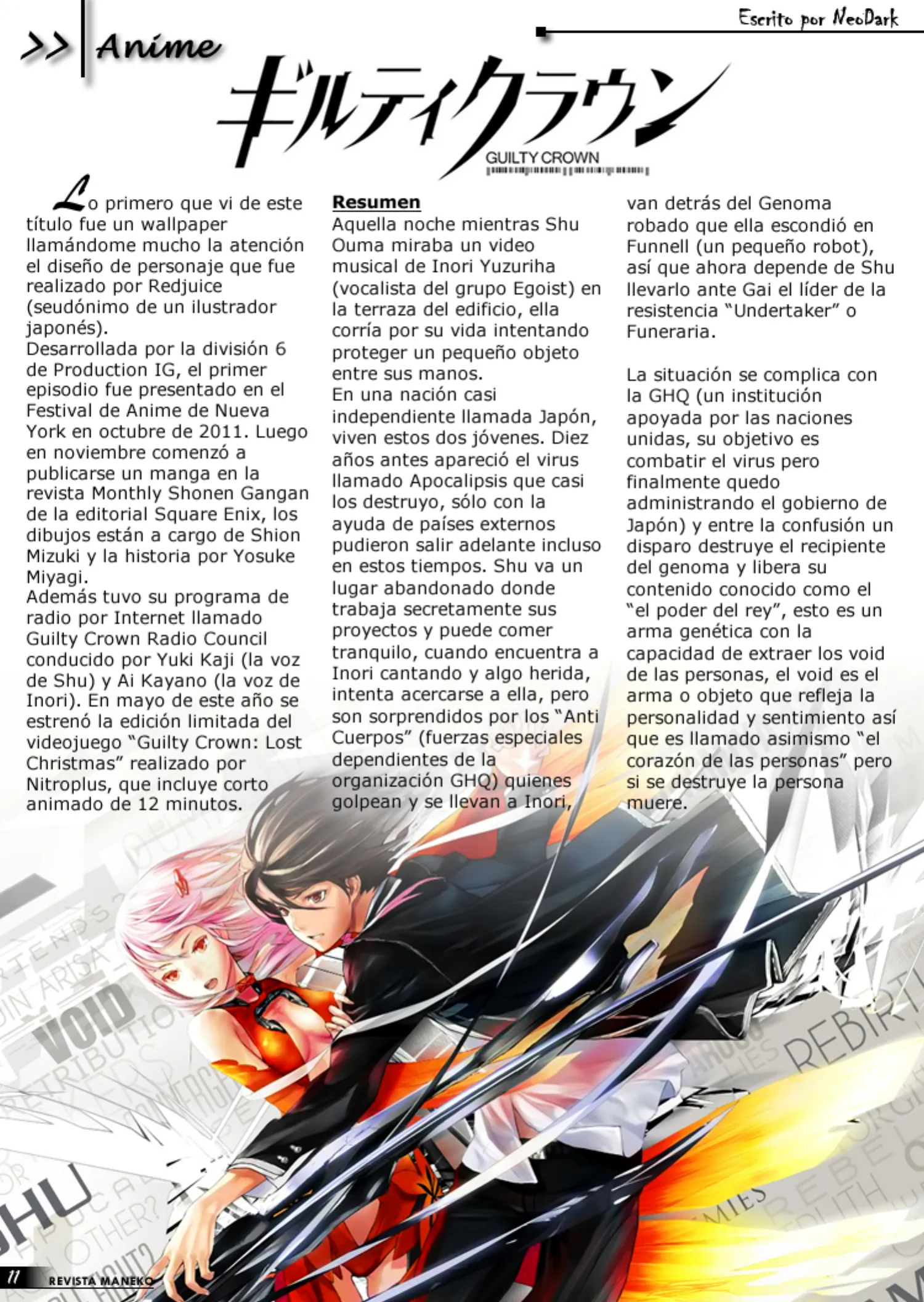 Revista Maneko N°19 página 12
