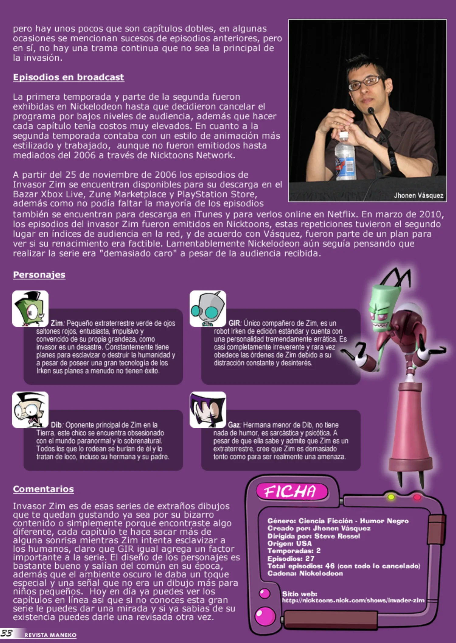 Revista Maneko N°19 página 34