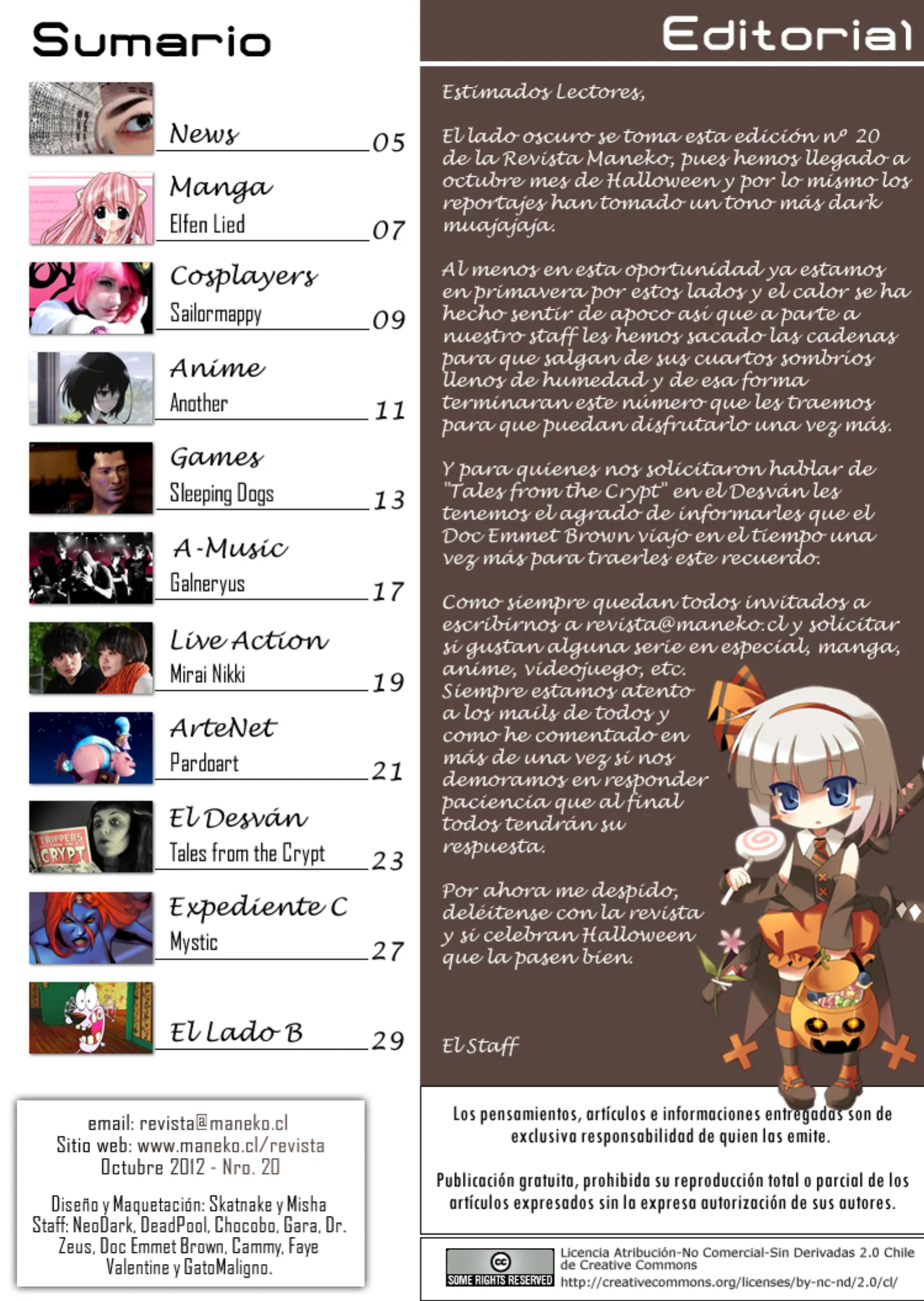Revista Maneko N°20 página 4