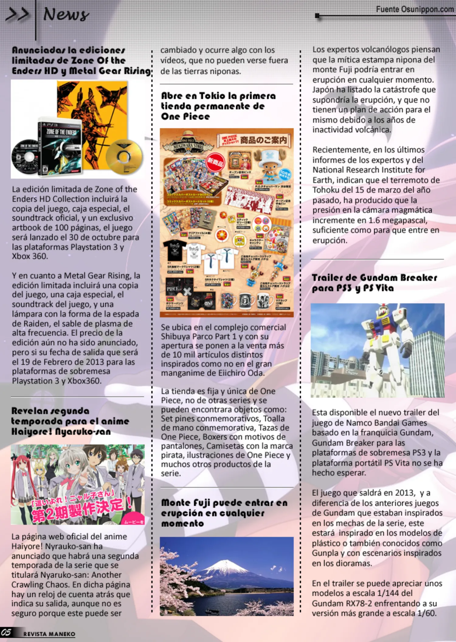 Revista Maneko N°20 página 6