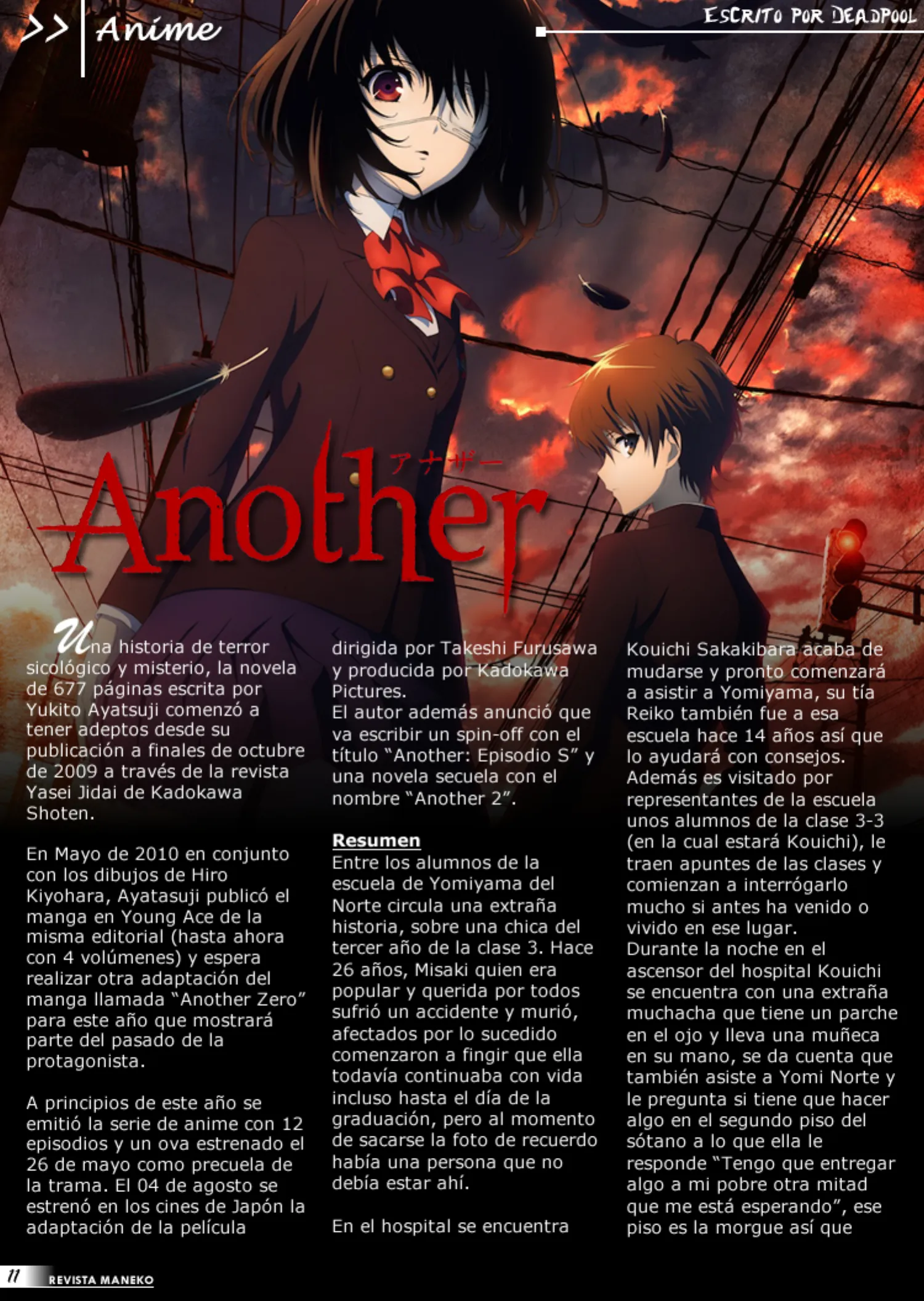 Revista Maneko N°20 página 12