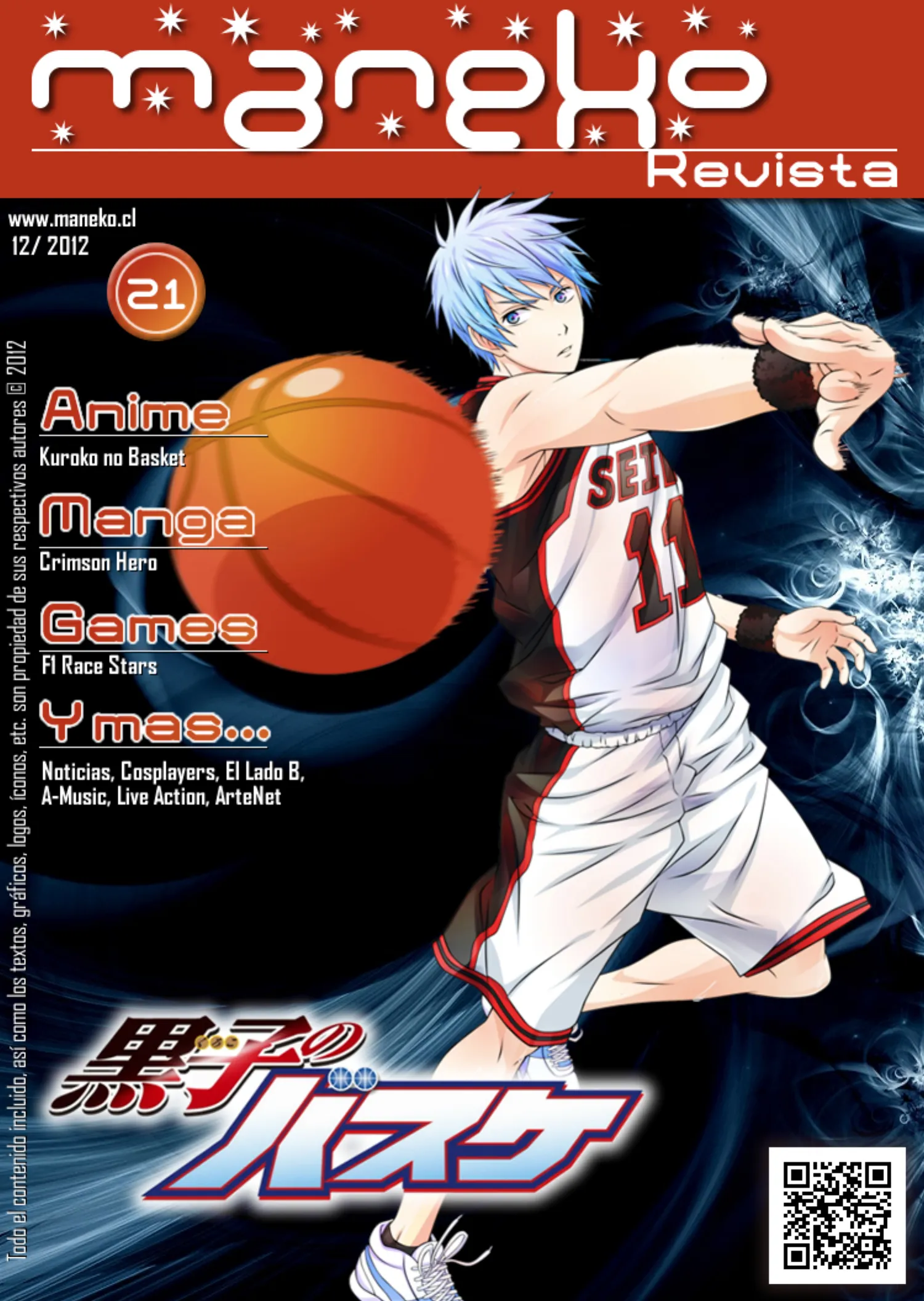 Revista Maneko N°21 página 1