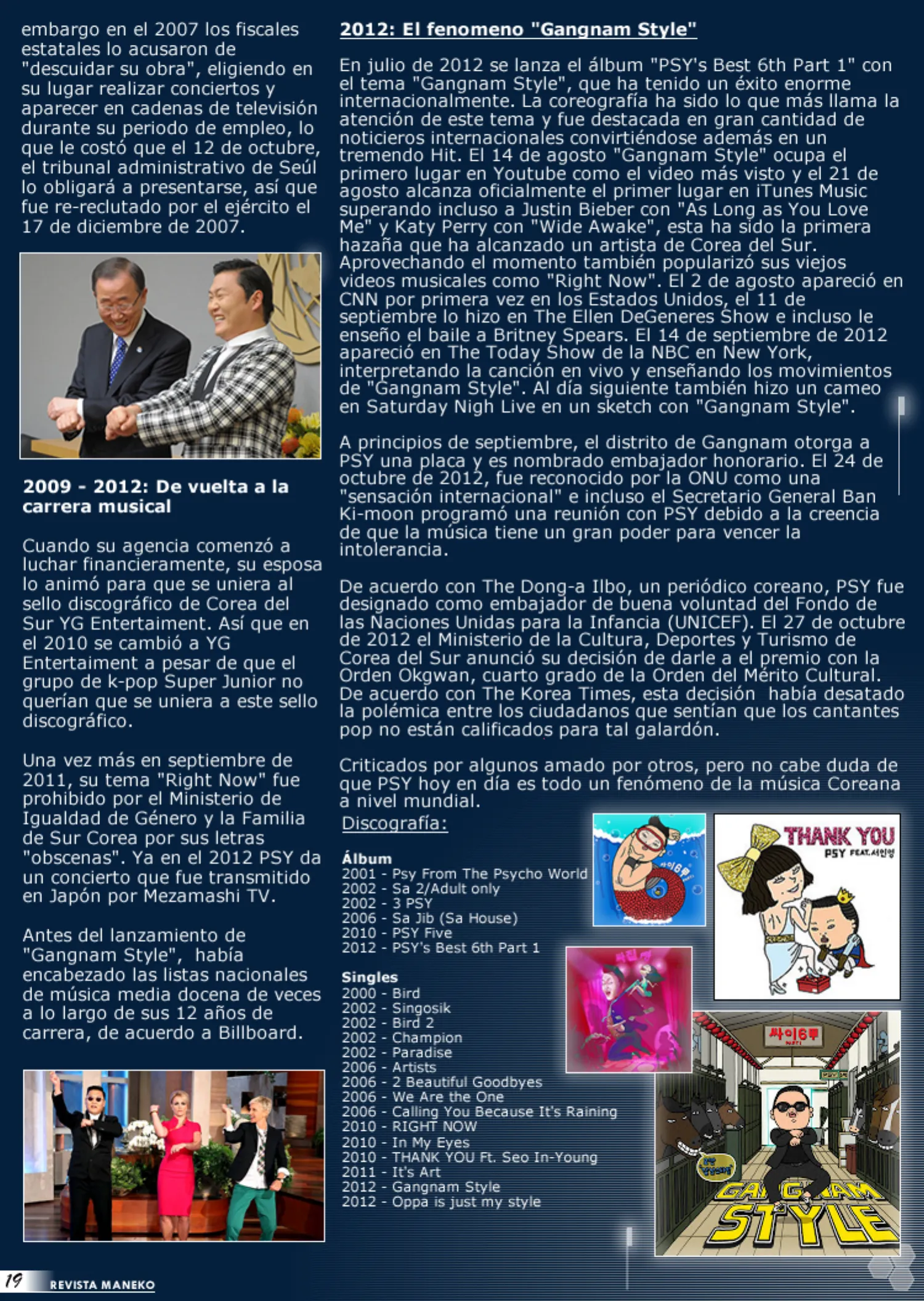 Revista Maneko N°21 página 20