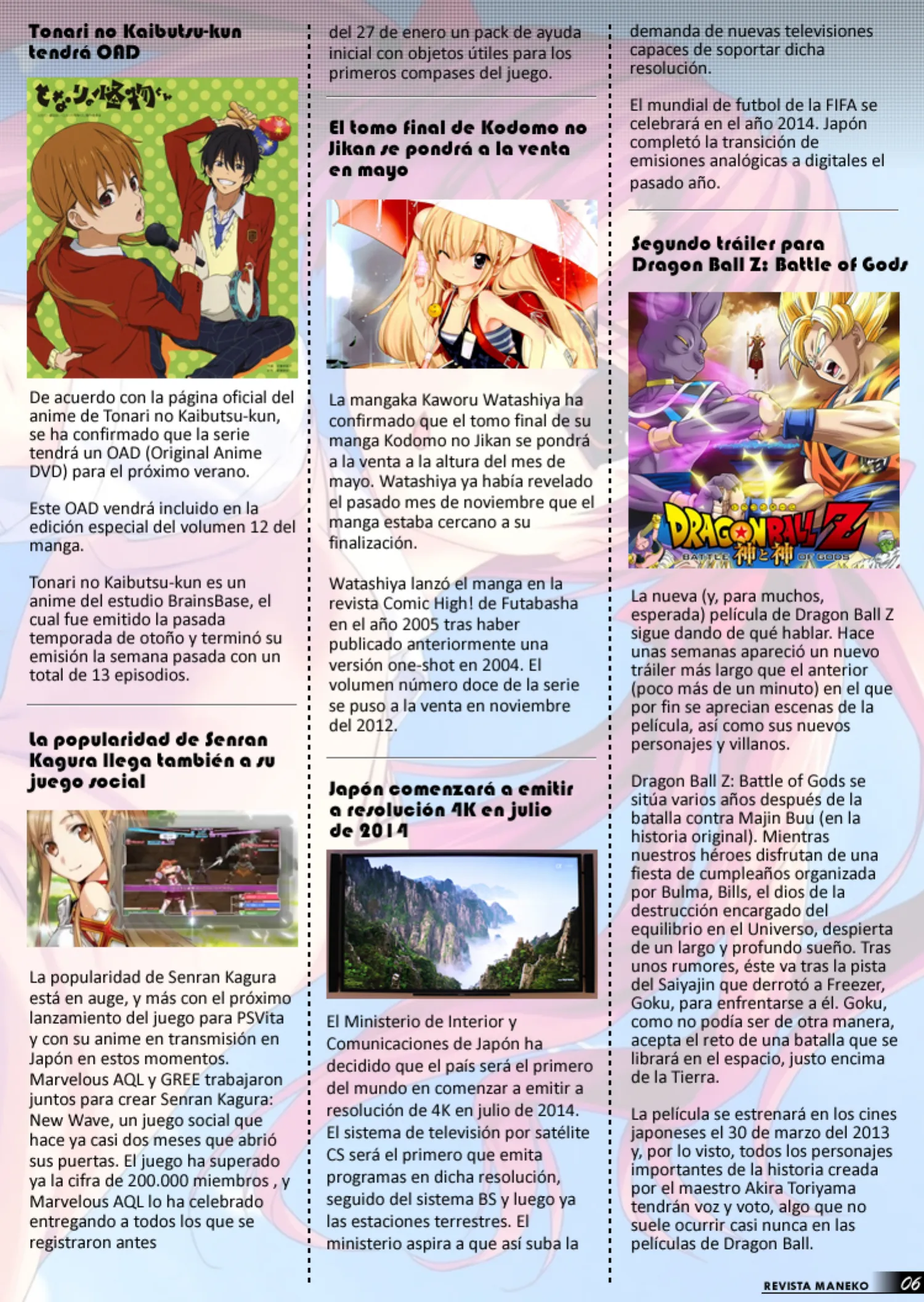 Revista Maneko N°22 página 7